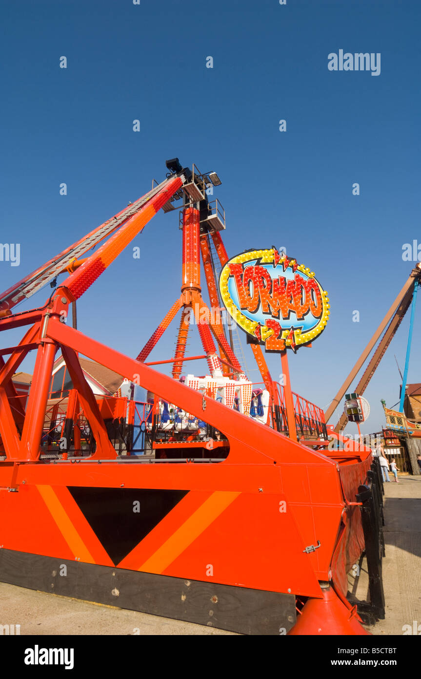 Kirmes Fahrt Hayling Island Hampshire UK Stockfoto