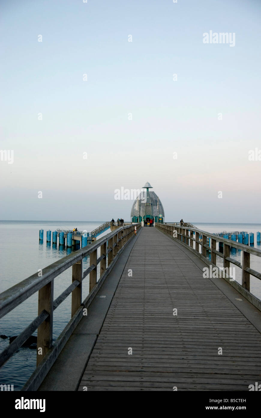 Pier Sellin Stockfoto