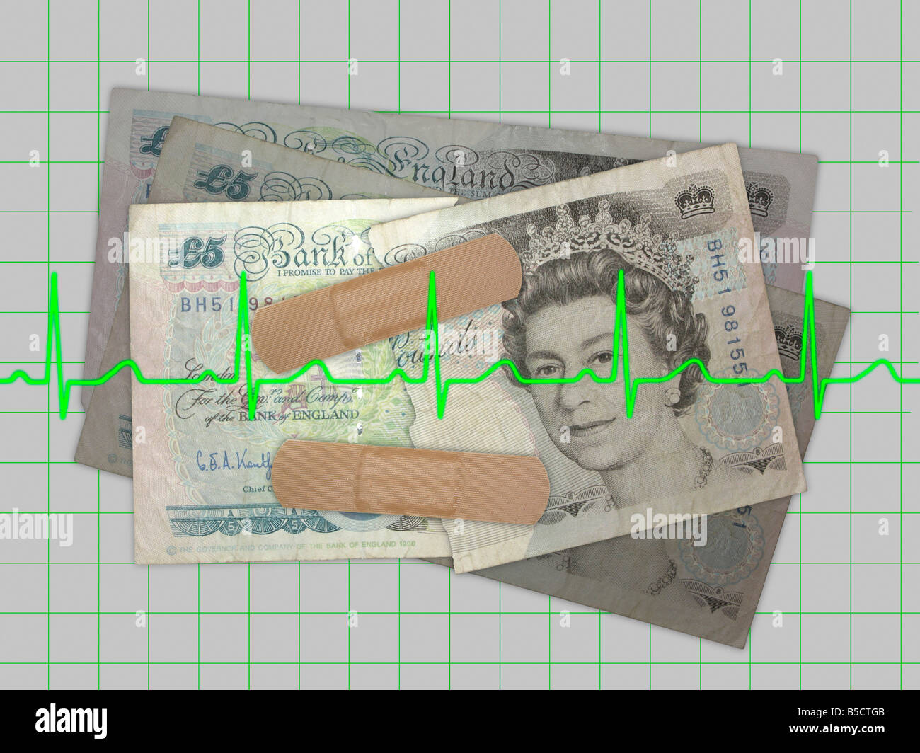 Kreditklemme Stockfoto