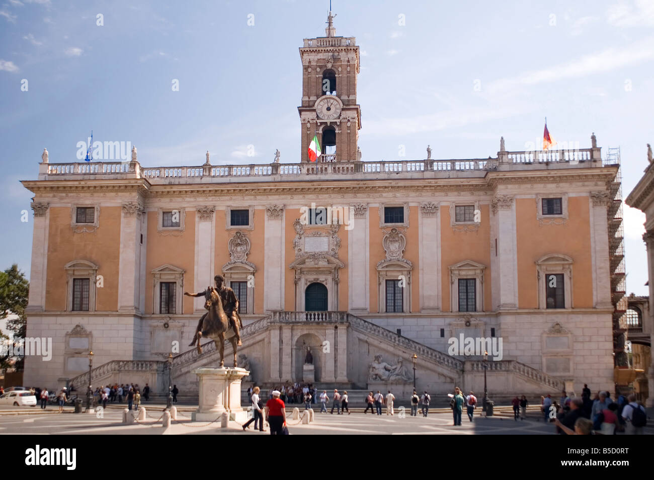 Ältere römische Kapitol Italien Haus Stockfoto