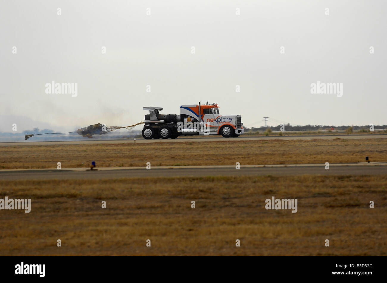 Nexplore Turbine angetrieben LKW. Stockfoto