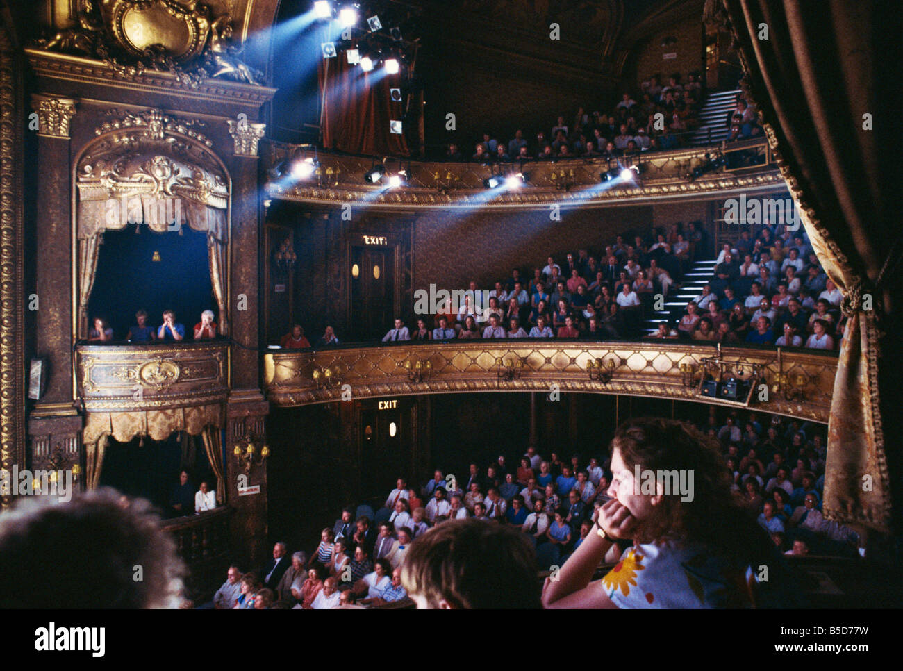 Das Publikum in das Theatre Royal Haymarket, London, England, Europa Stockfoto