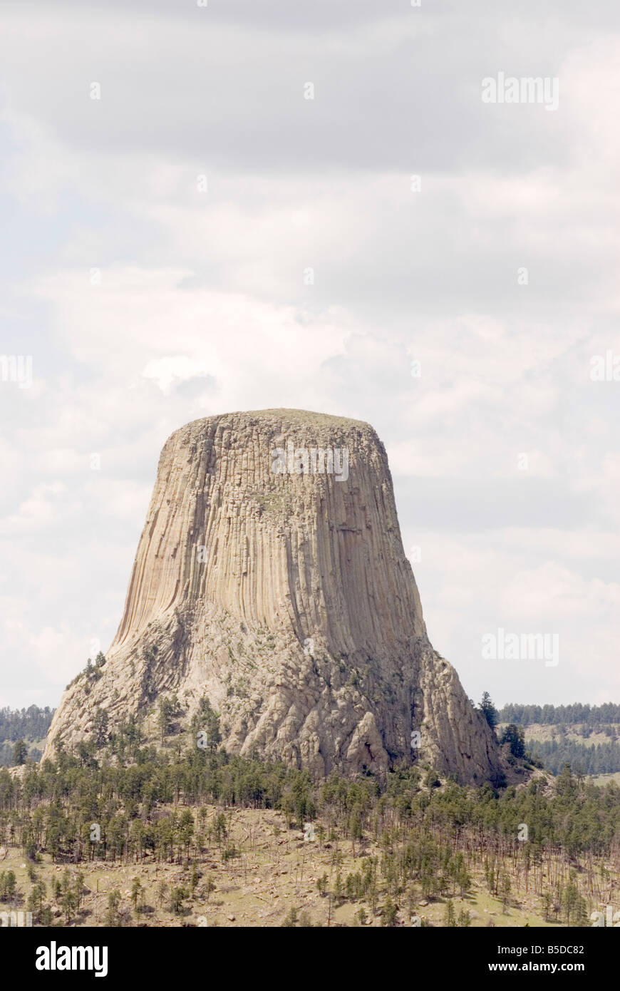 Devils Tower National Monument Wyoming USA Stockfoto