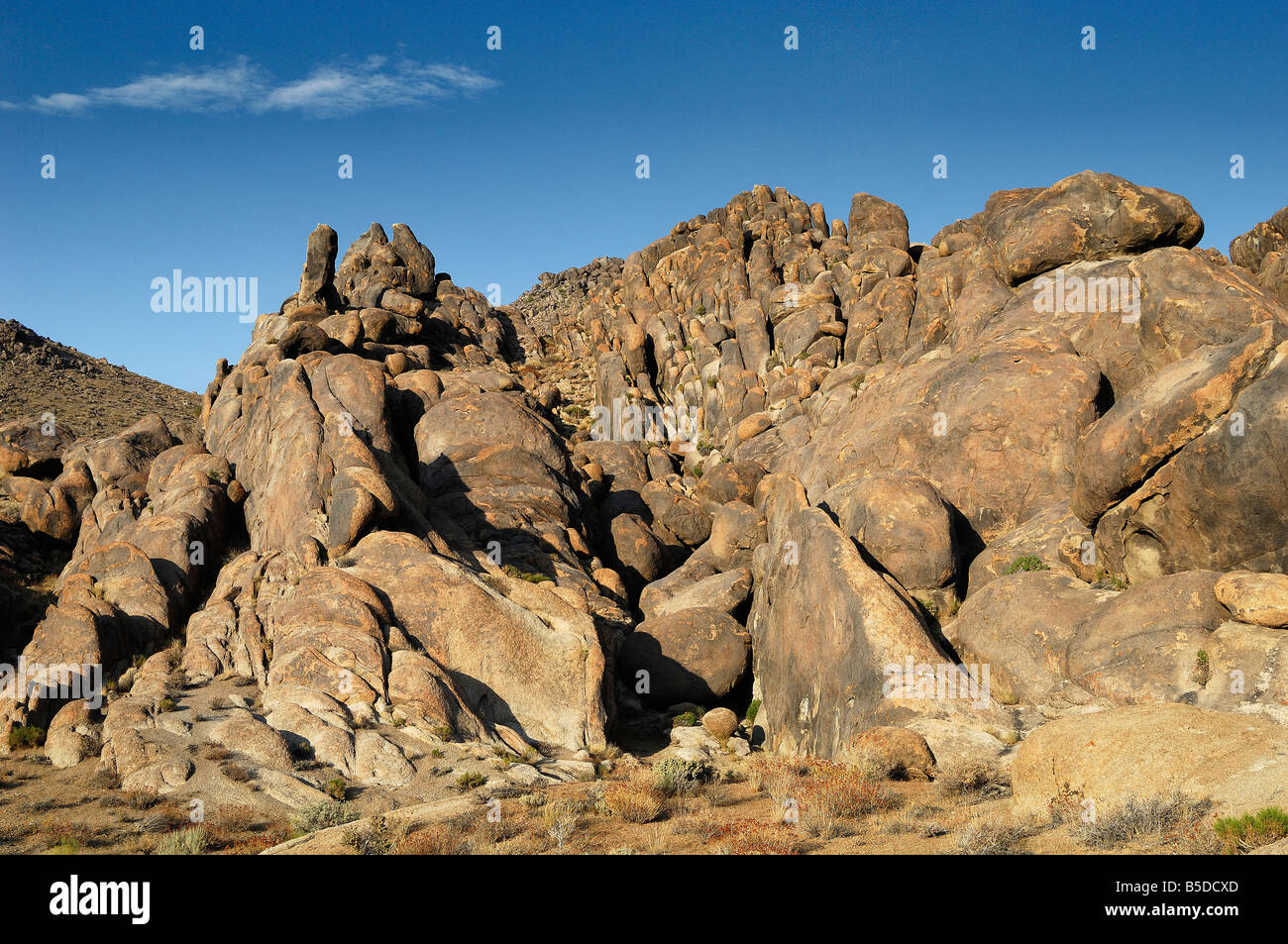 Alabama Hills Stockfoto