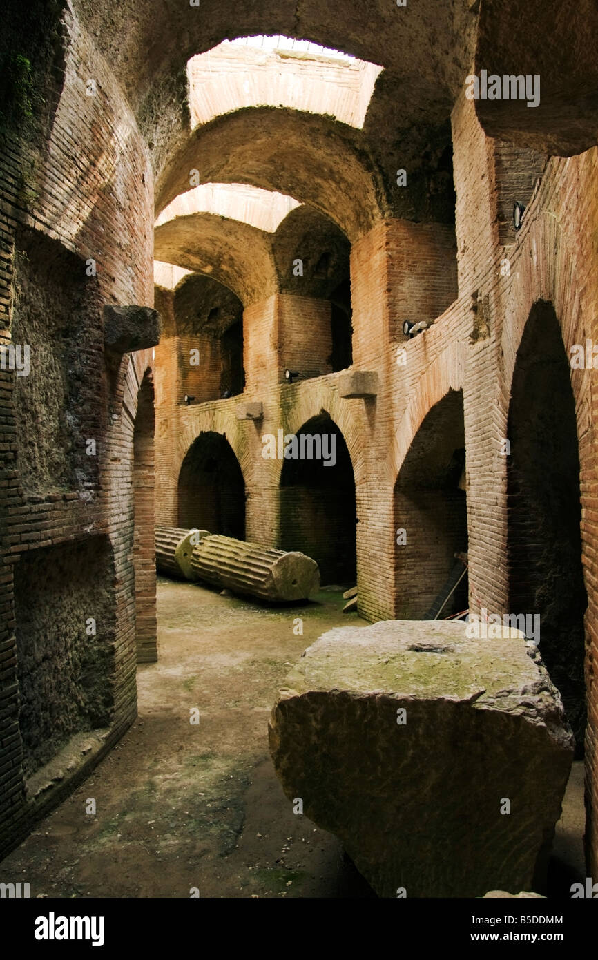 NERONISCHE FLAVIAN Amphitheater römische Ruinen in Pozzuoli-Neapel-Kampanien-Italien Stockfoto