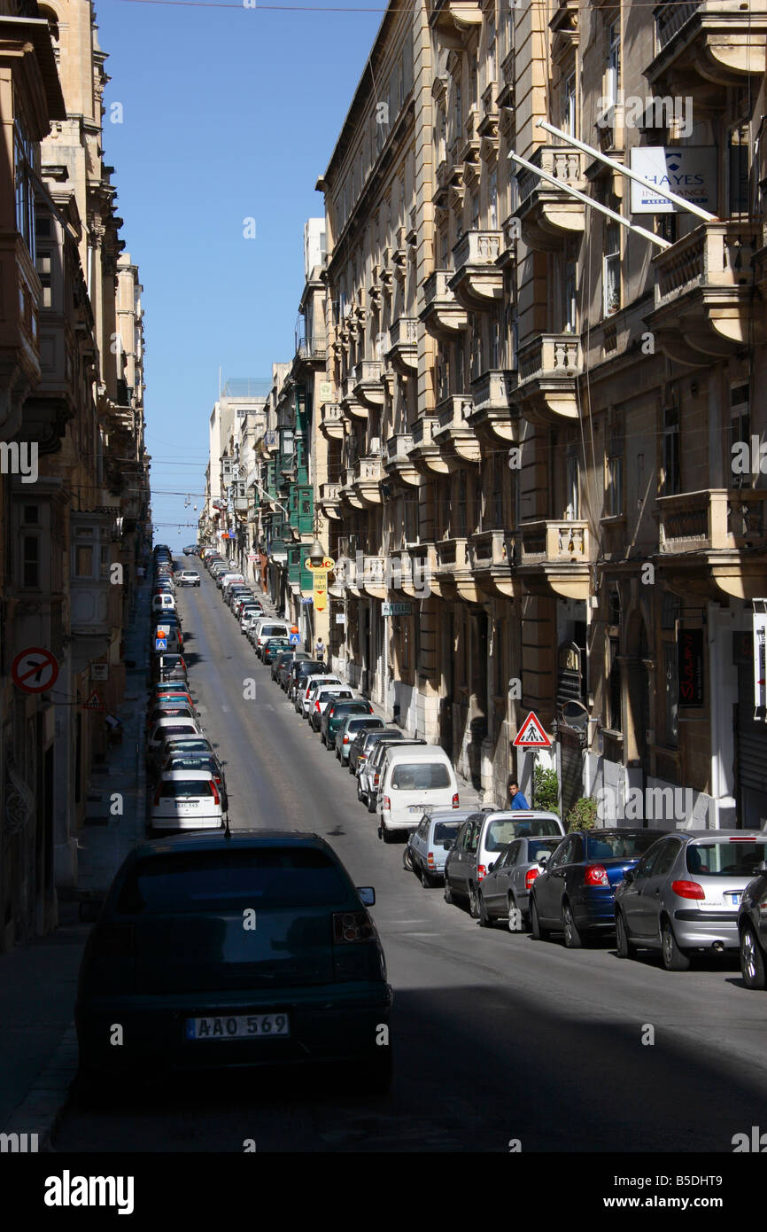 Melita street valletta malta Stockfotos und bilder Kaufen Alamy