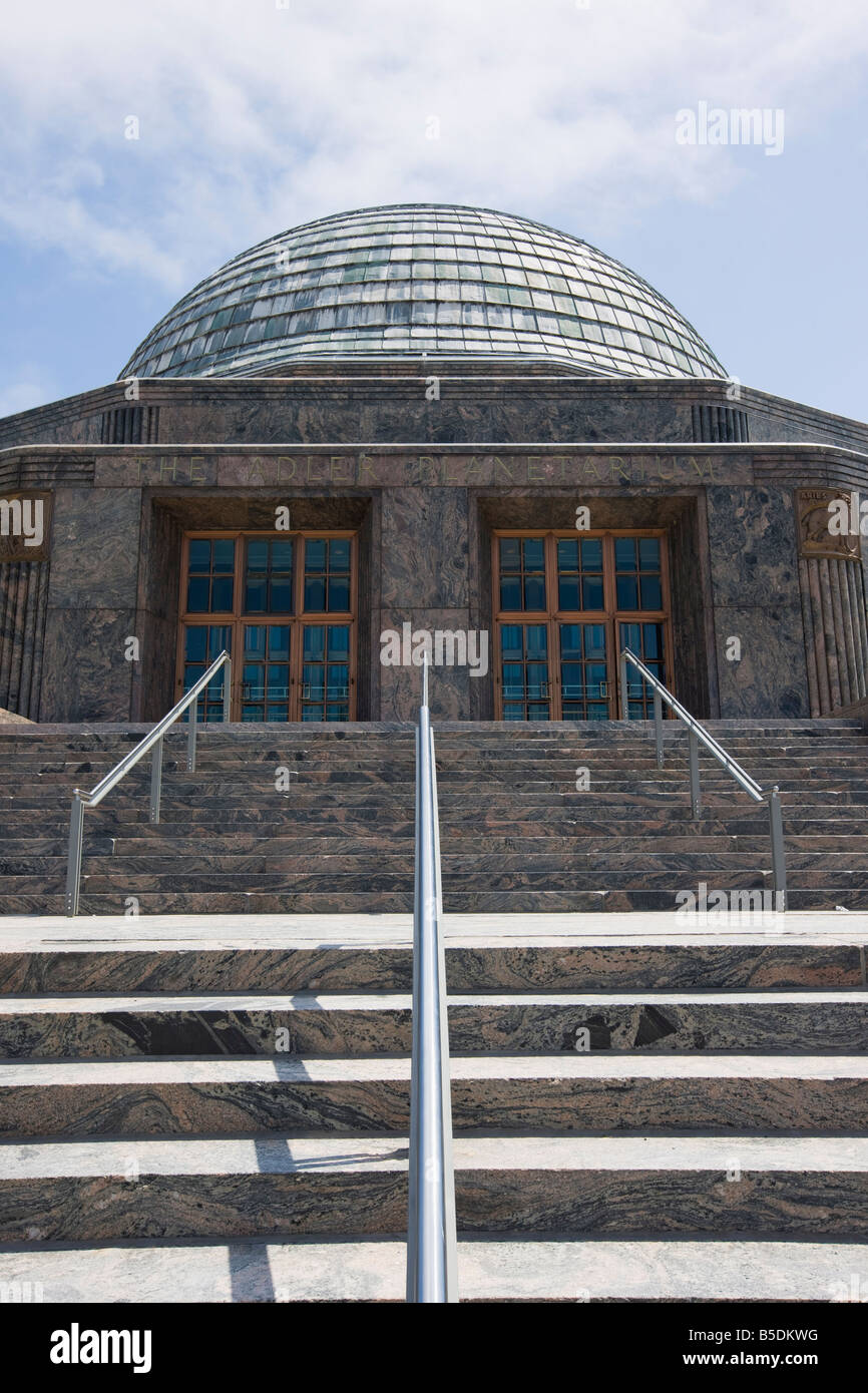 Das Adler Planetarium, Chicago, Illinois, USA, Nordamerika Stockfoto