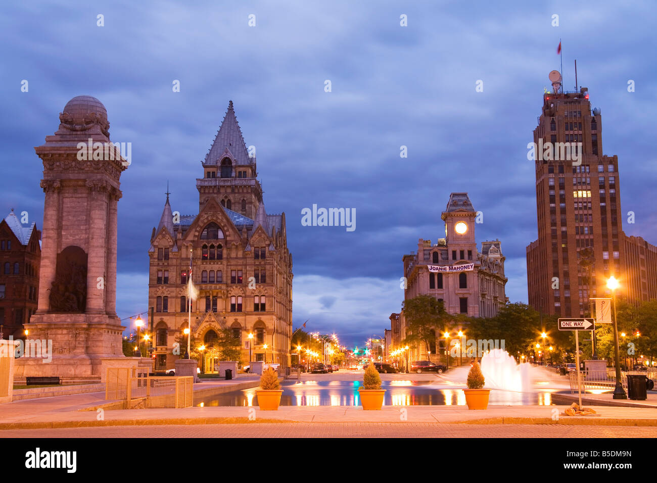 Clinton Square, Syracuse, New York State, USA, Nordamerika Stockfoto
