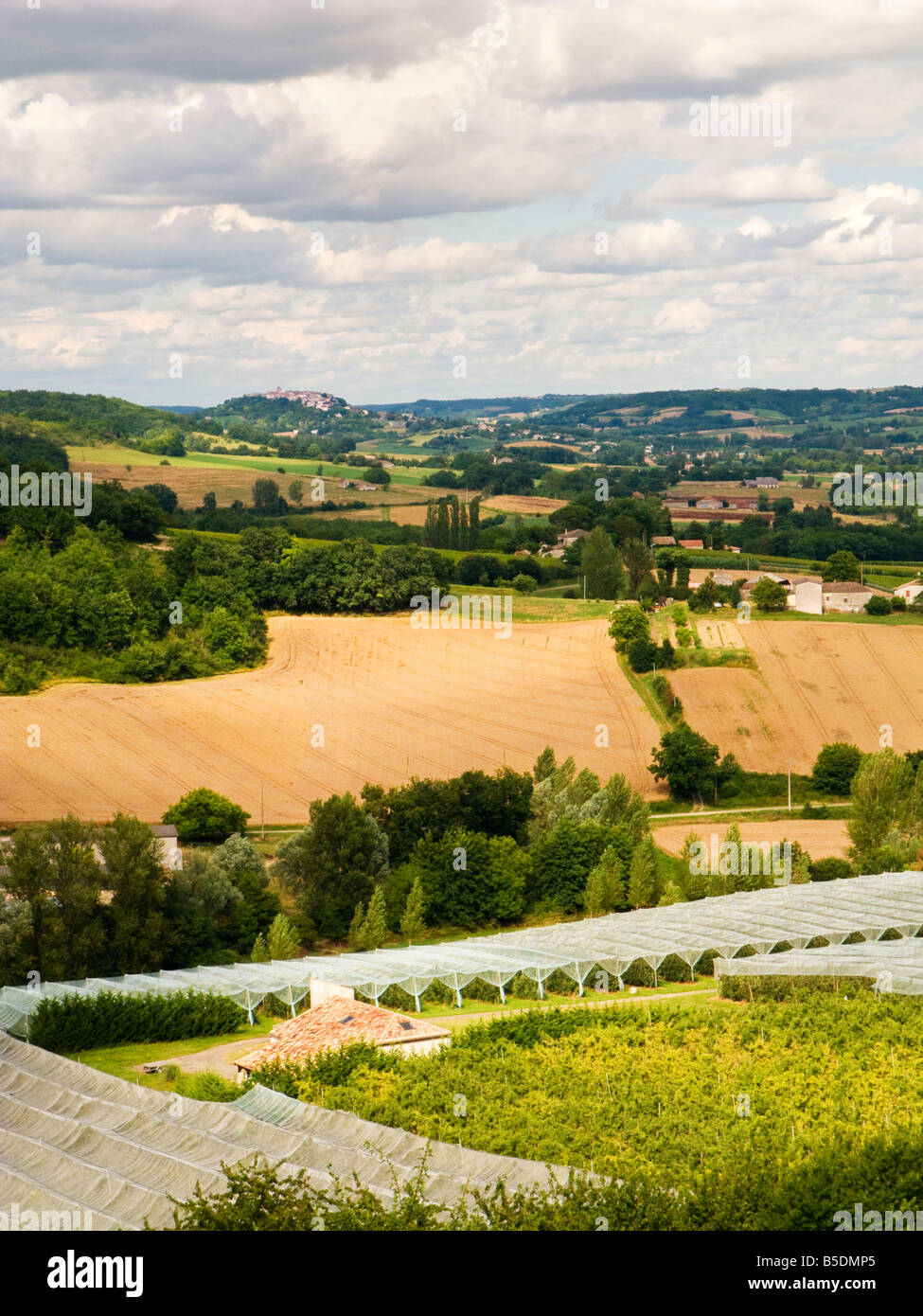 Tarn et Garonne Landschaft Frankreich Europa Stockfoto