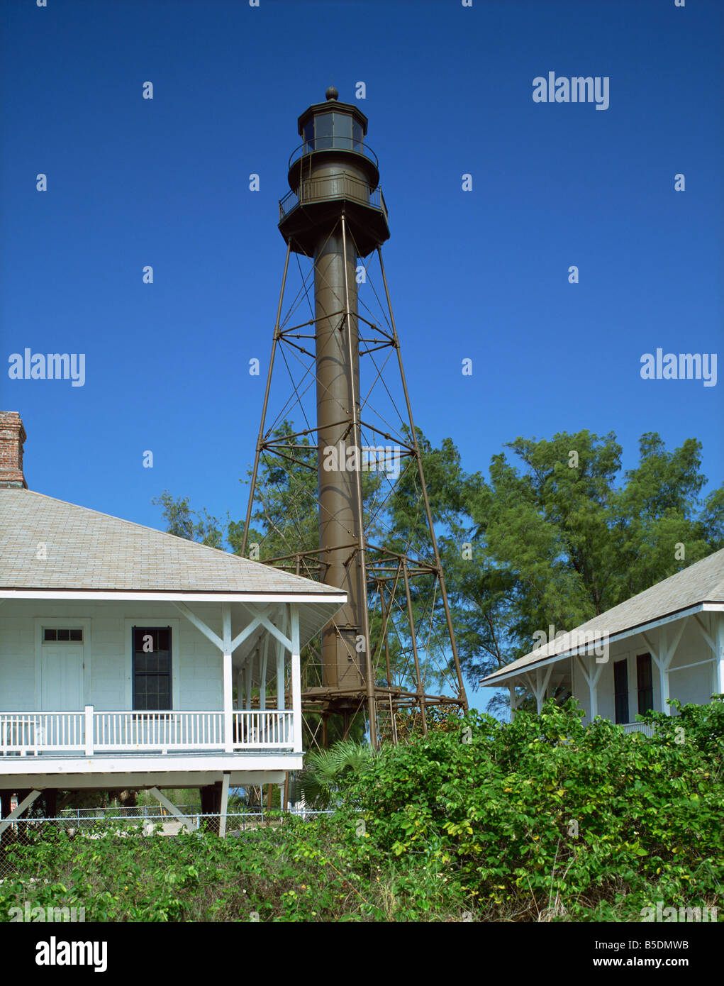 Leuchtturm von 1884 Sanibel Island Florida Vereinigte Staaten von Amerika Nordamerika dating Stockfoto