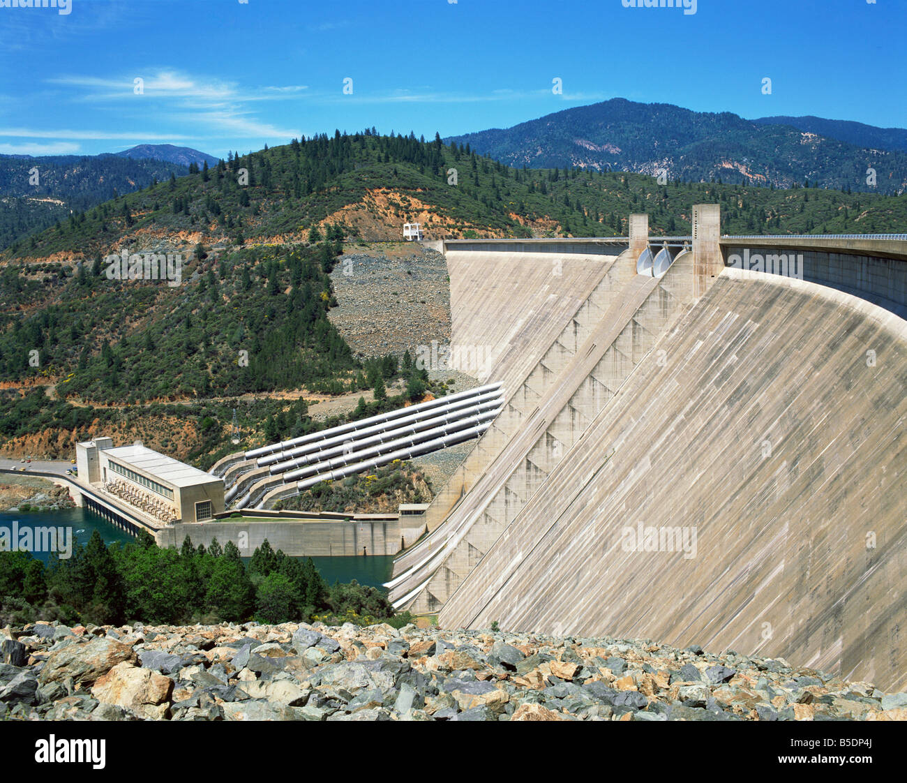 Redding Shasta Staudamm in Kalifornien, USA, Nordamerika Stockfoto
