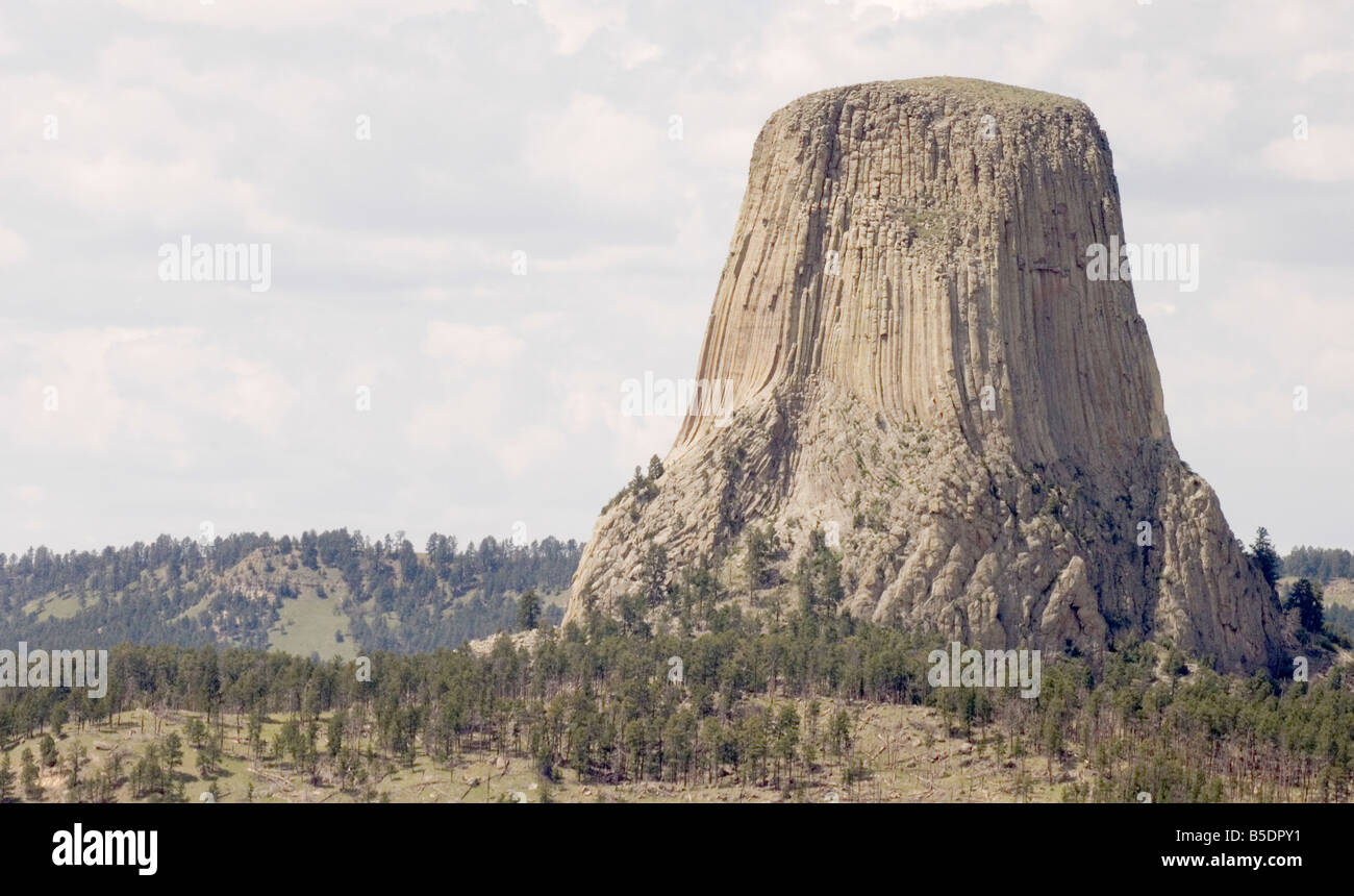 Devils Tower National Monument Wyoming USA Stockfoto