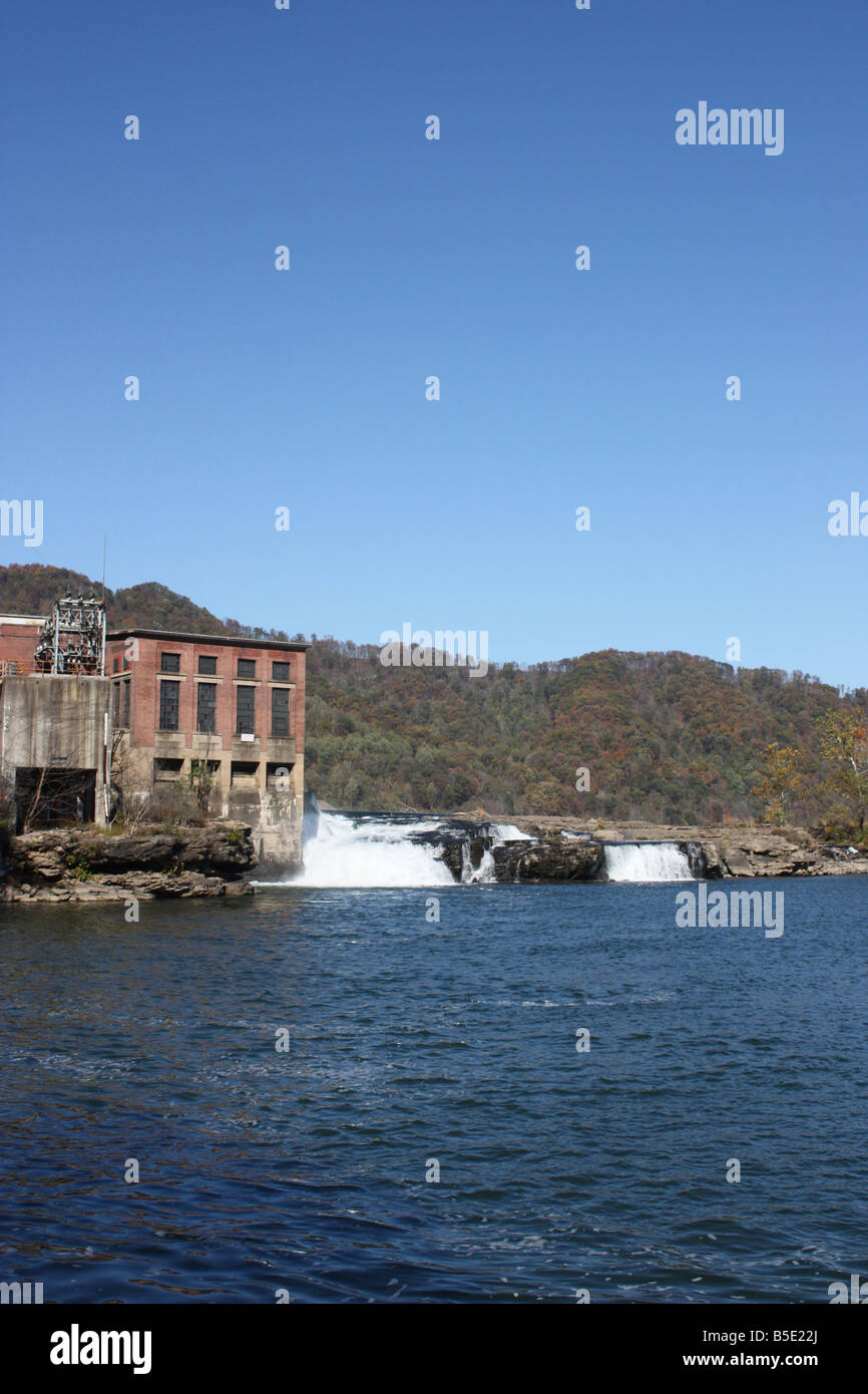 Kanawha Wasserfälle WV-USA Stockfoto