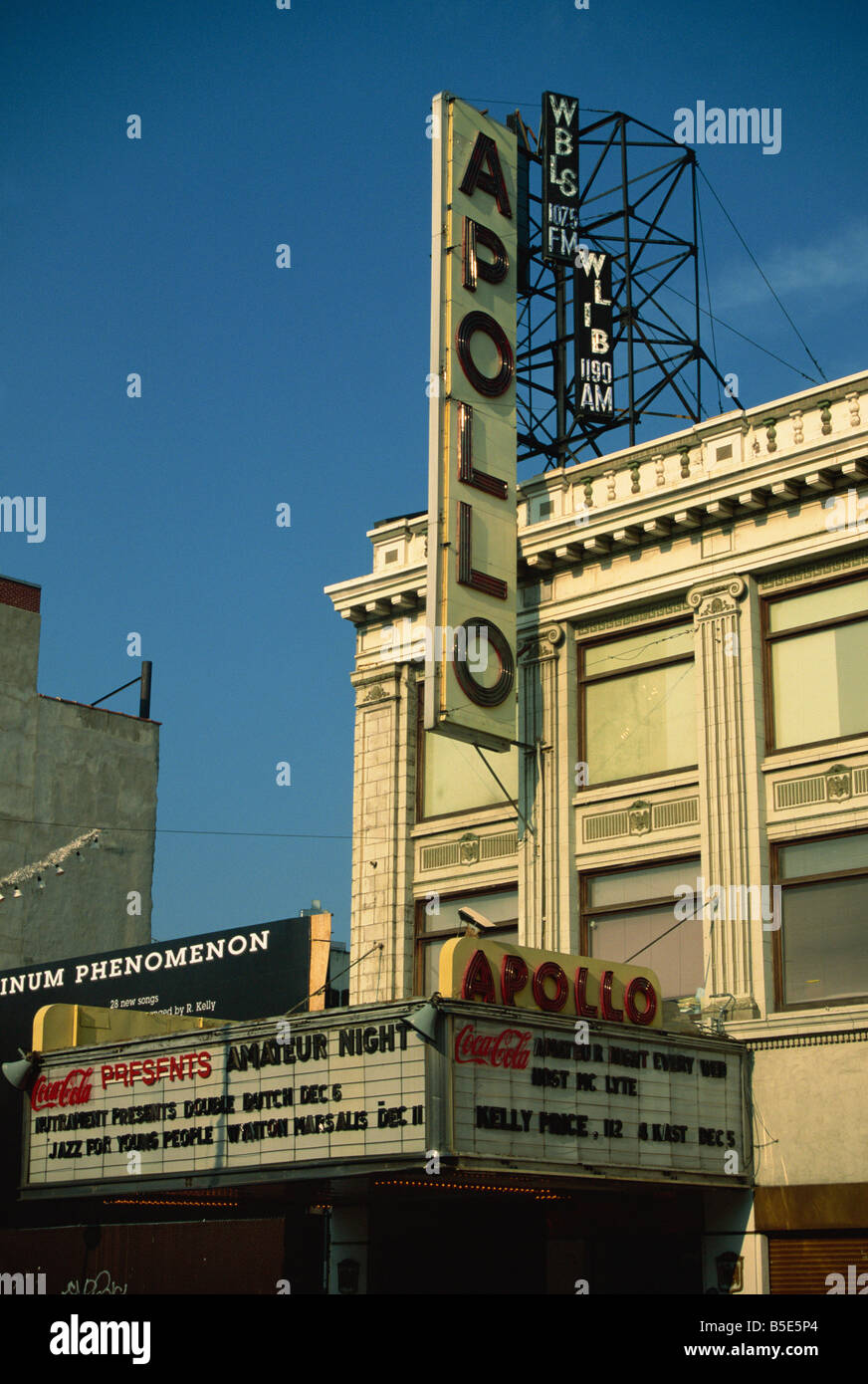 Apollo Theater in Harlem, New York City, USA, Nordamerika Stockfoto