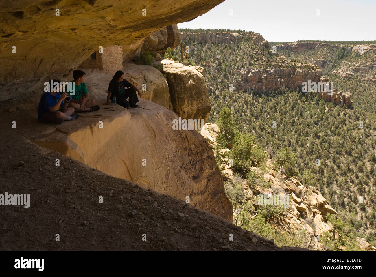 Eagle Nest Haus, Ute Mountain Tribal Park, Colorado, USA, Nordamerika ...