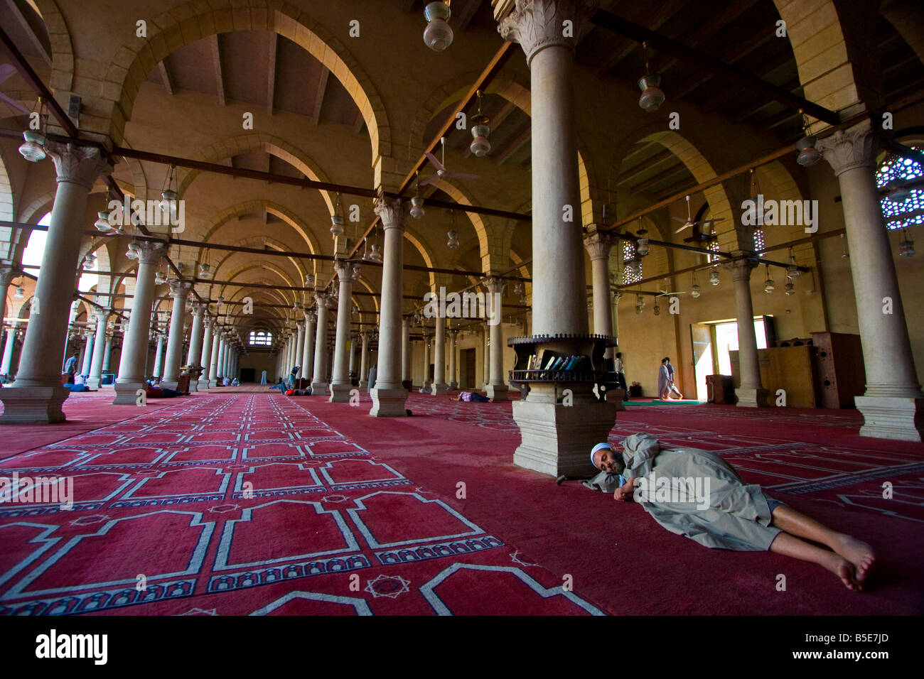 Moschee von Al ibn al wie im islamischen Kairo Ägypten Stockfoto