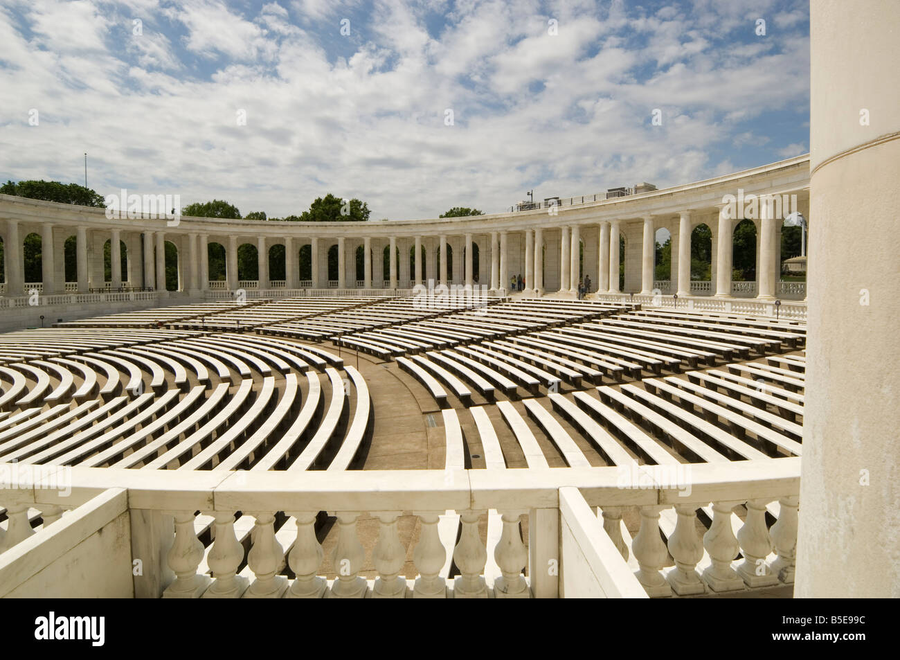 Das Memorial Amphitheater, Arlington Staatsangehörig-Kirchhof, Arlington, Virginia, USA, Nordamerika Stockfoto