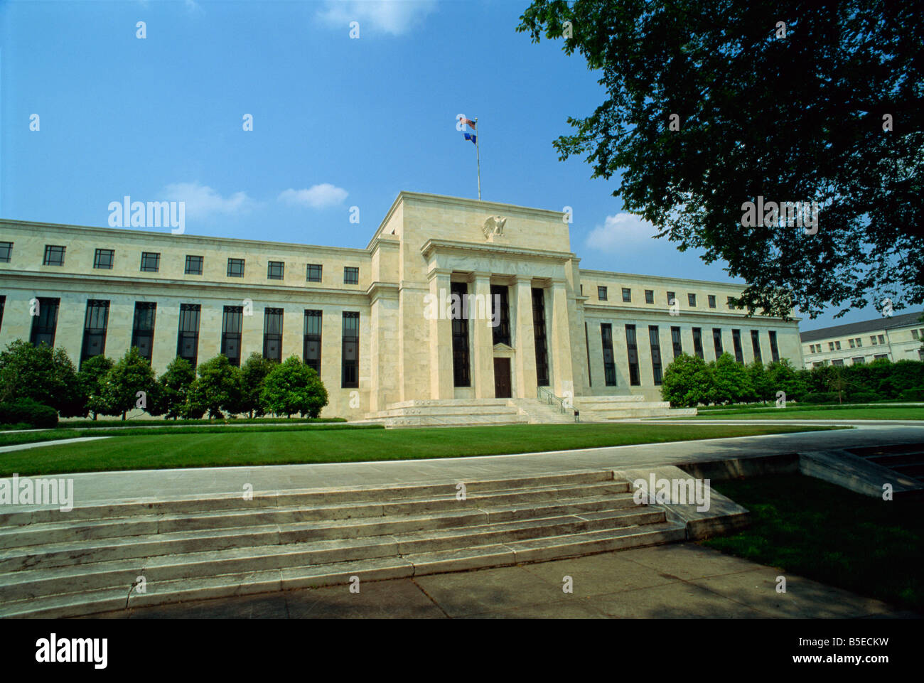 Federal Reserve Bank Washington D C Vereinigte Staaten von Amerika-Nordamerika Stockfoto