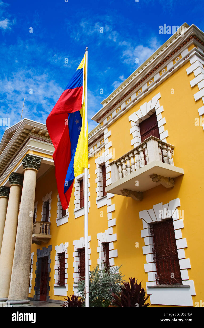 Palacio Municipal, La Asuncion Stadt, Isla Margarita, Nueva Esparta Staat, Venezuela, Südamerika Stockfoto