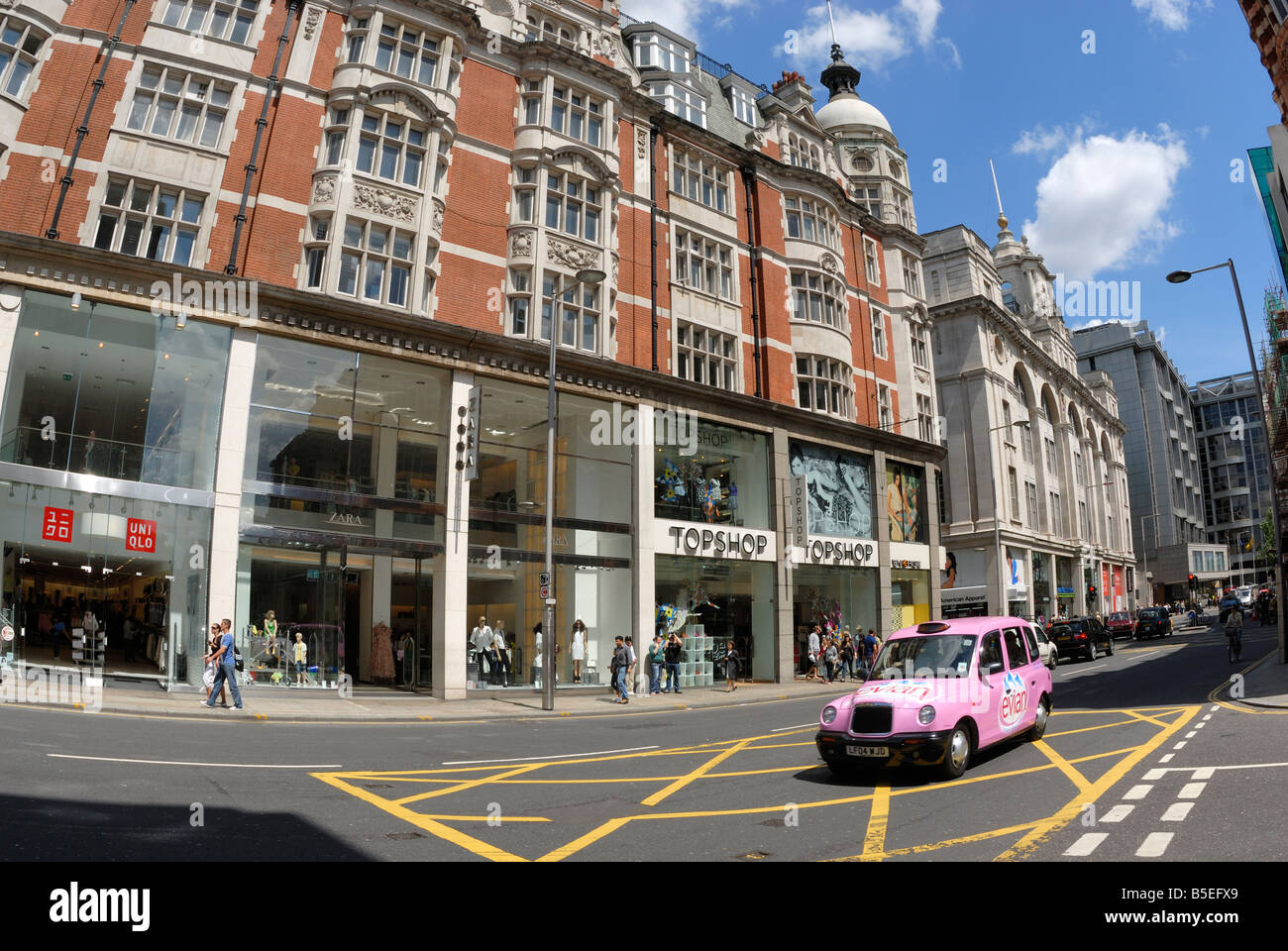 High Street Kensington, London Stockfoto