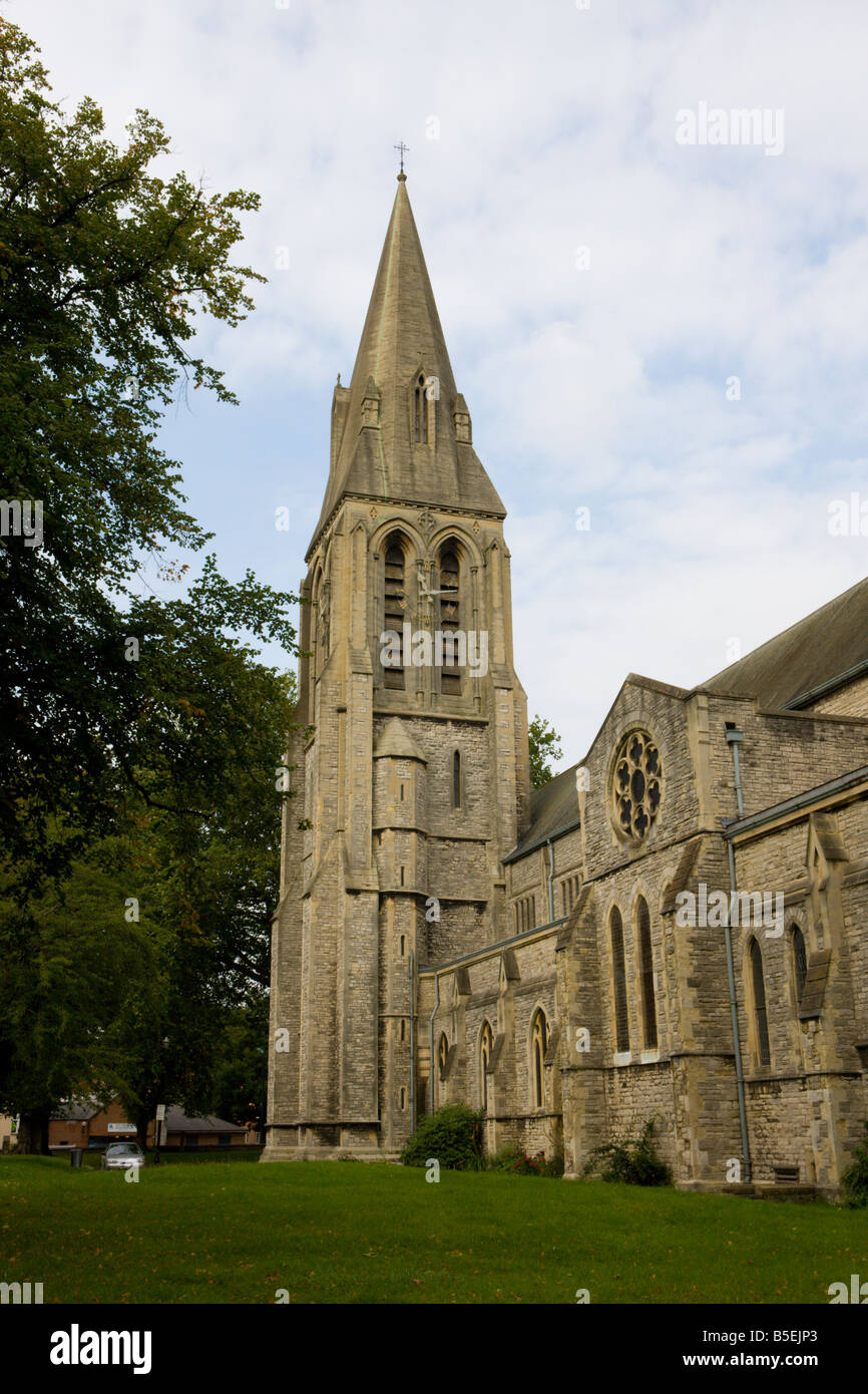 St Marys und Heilige Dreifaltigkeit der Mutter Kirche von Southampton Hampshire England Stockfoto