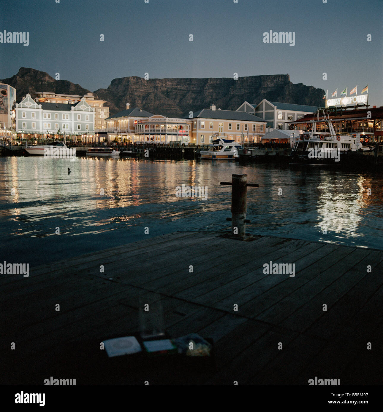 Südafrika, Western Cape, Cape Town, Victoria und Albert Waterfront harbour Stockfoto