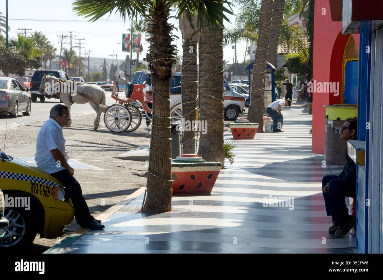 Medikament Kartell Mord korrupte Polizei Staat staatliche Eingriffe. Reiseverkehr zu ruinieren. Stockfoto