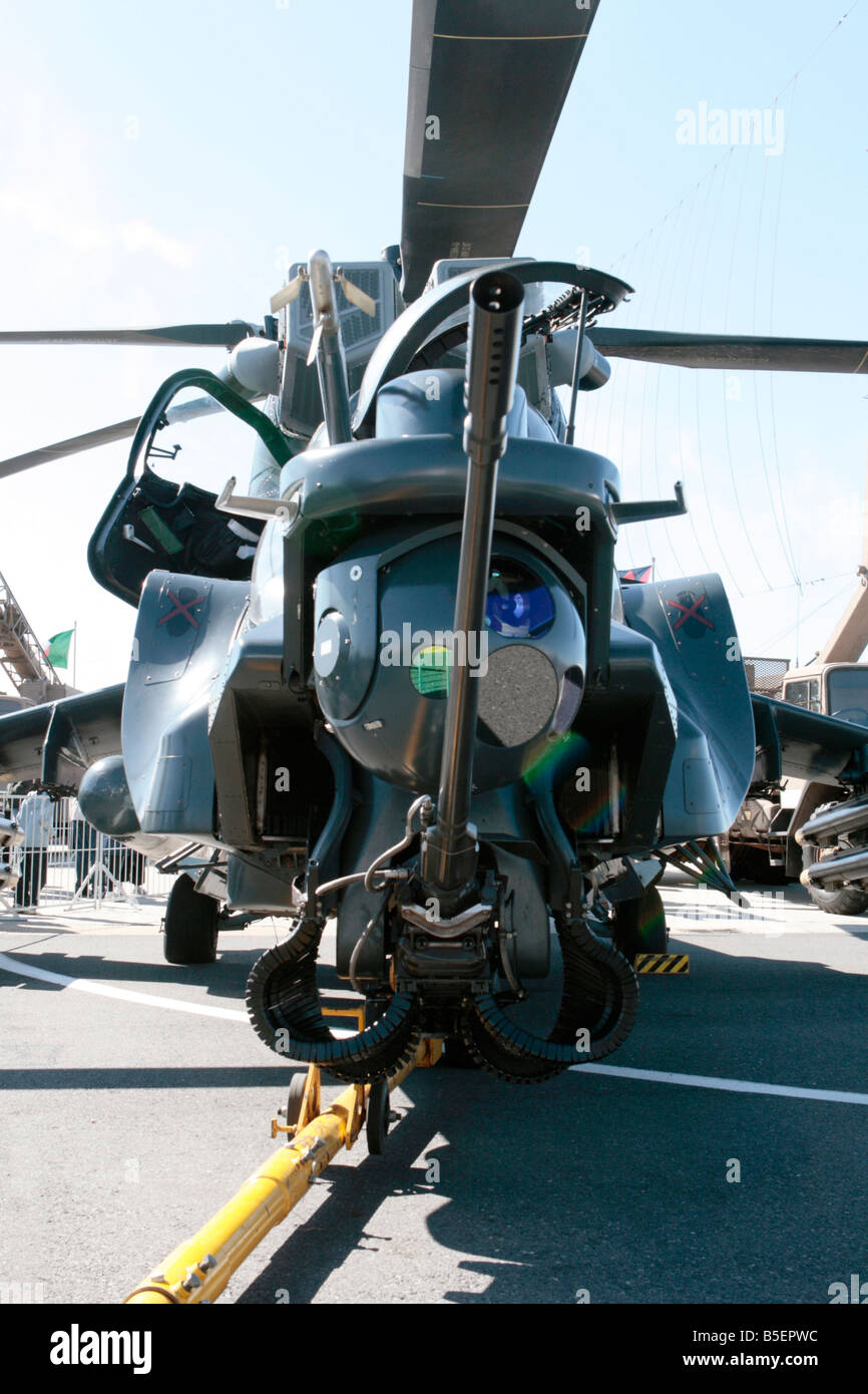 Ein Superhind ATE Mi-24 Kampfhubschrauber Stockfoto