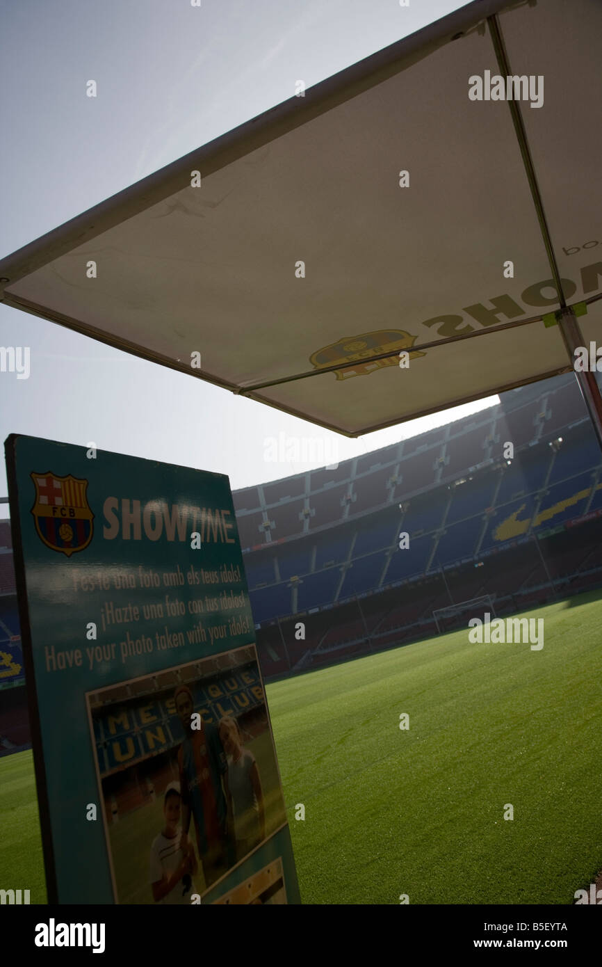 CAMP NOU FC BARCELONA FUßBALL STADION BARCELONAFC CCIB SPANIEN Stockfoto