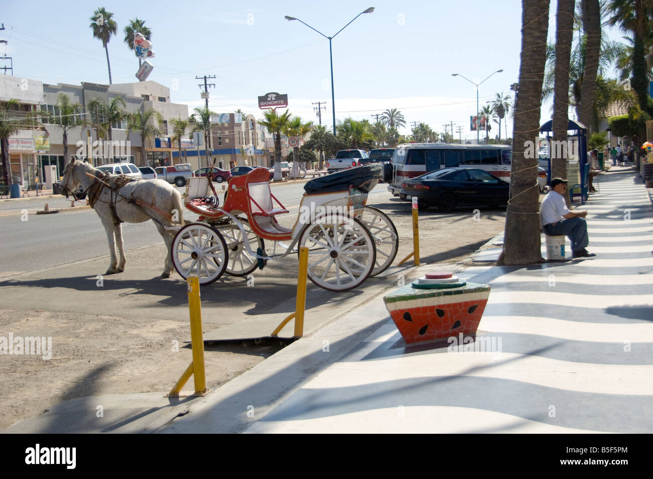 Medikament Kartell Mord korrupte Polizei Staat staatliche Eingriffe. Reiseverkehr zu ruinieren. Stockfoto