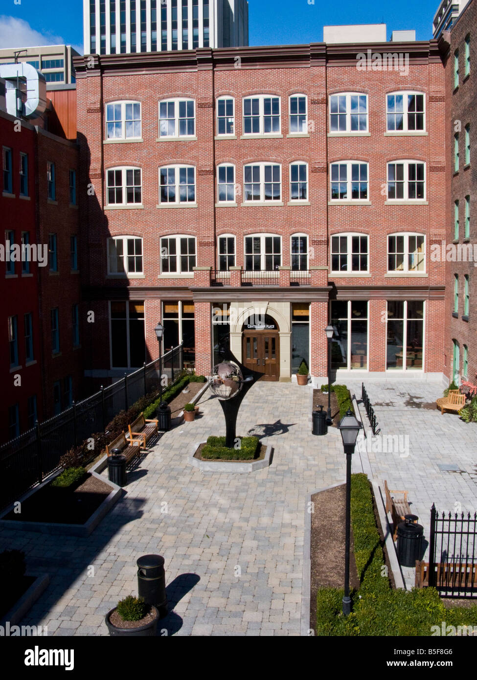 Zentrum Strahl Ort Gebäude in Saint John, New Brunswick Kanada Stockfoto