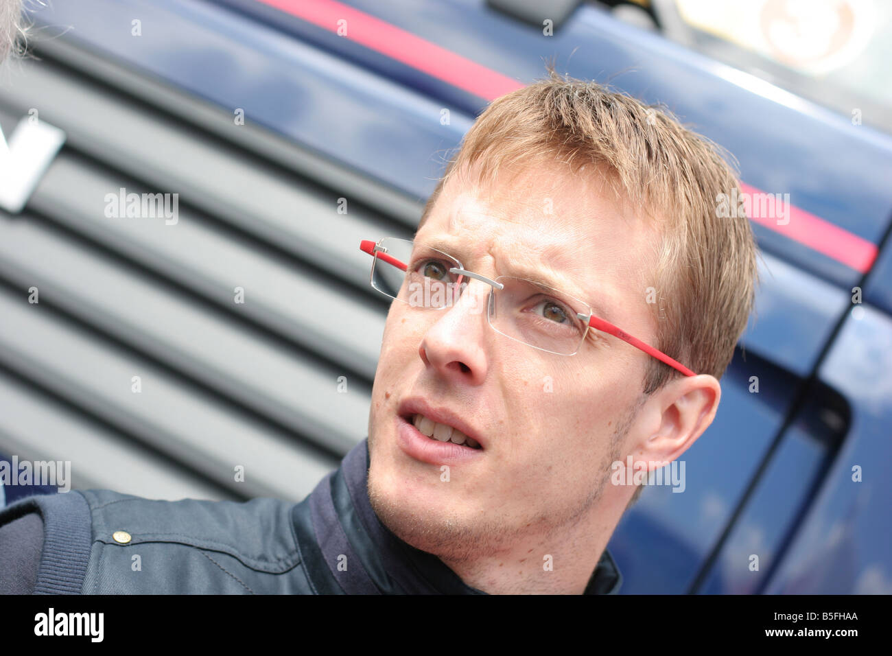 Sebastian Bourdais, Französisch Formel 1-Fahrer, Torro Rosso Stockfoto