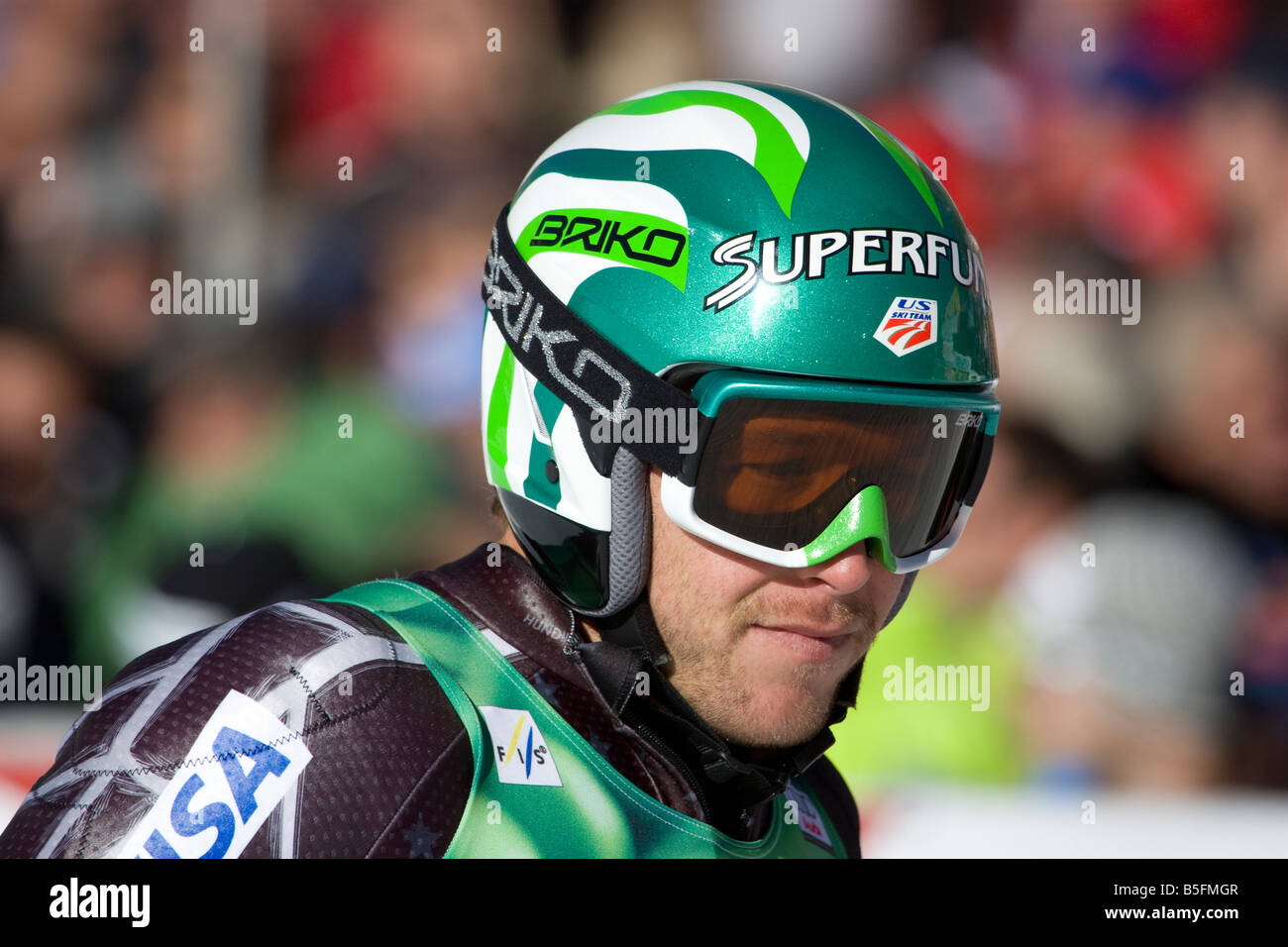 Sölden Österreich 26.Okt Bode Miller USA die Herren Riesenslalom Rennen am Rettenbach Gletscher Stockfoto