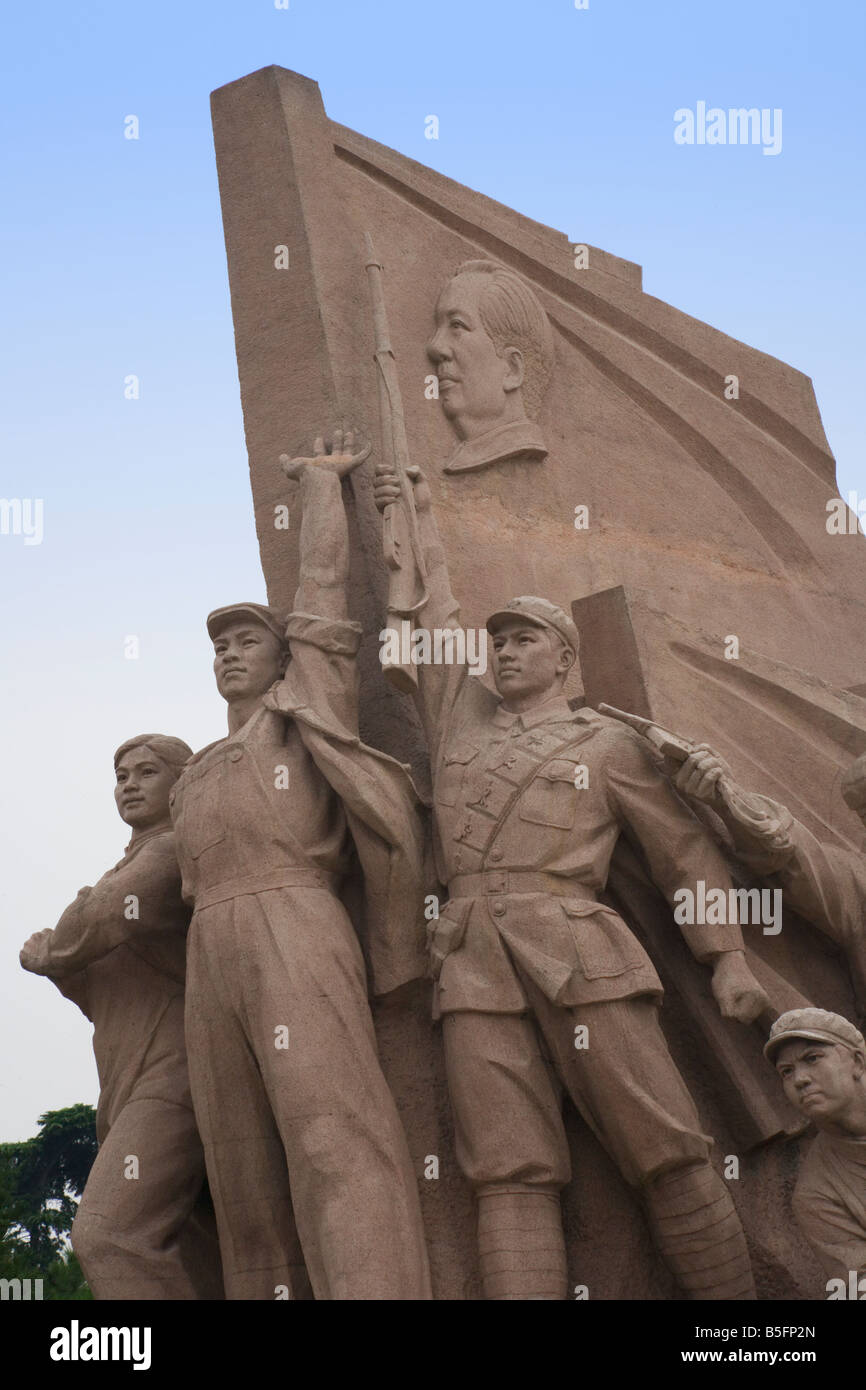 Denkmal für Menschen Helden Tian ein Männer-Square-Peking-China Stockfoto