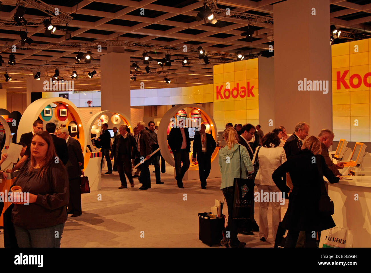 Foto-Messe Photokina 2008 in Köln Nord-Rhein Westfalen Deutschland Europa Stockfoto
