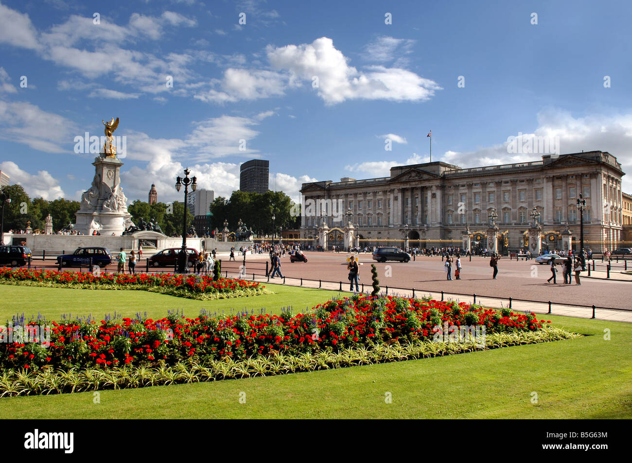 Buckingham Palast London Groß Britannien 2008 Buckingham Palace London Großbritannien 2008 Stockfoto