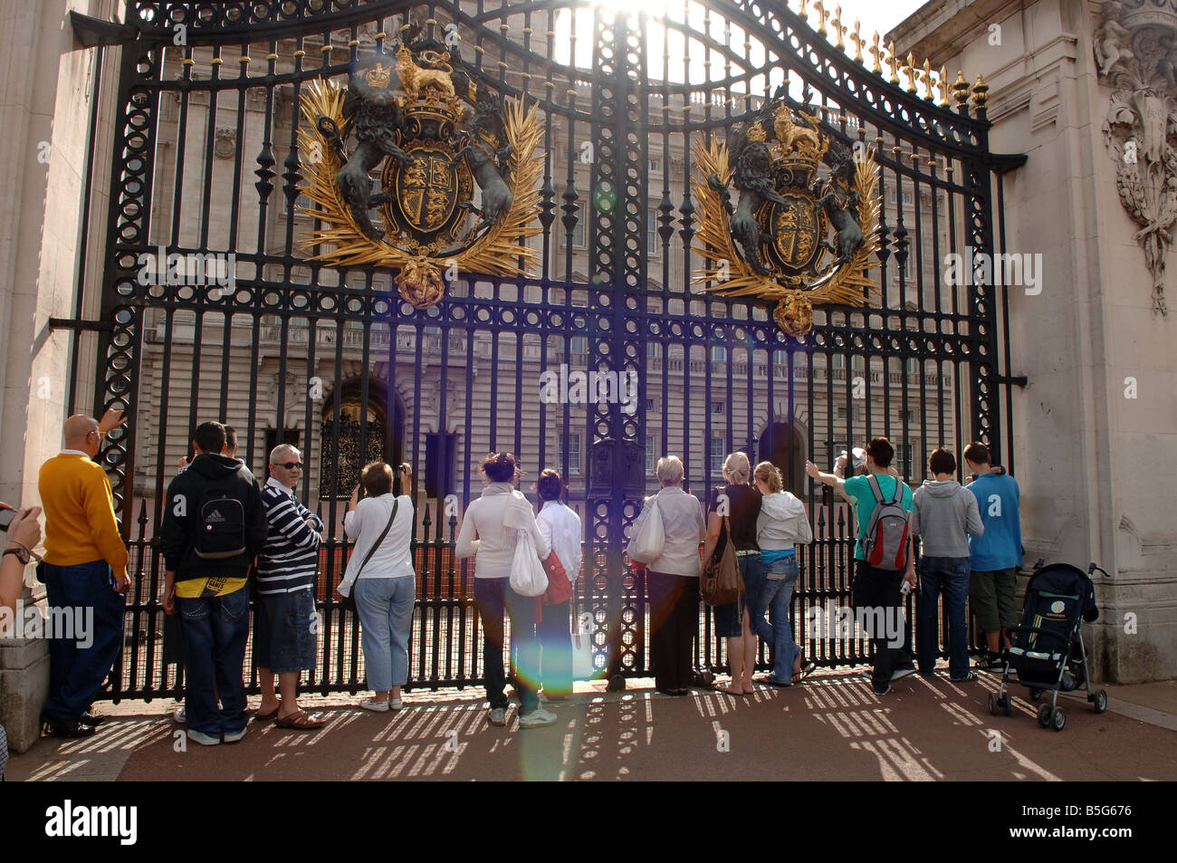 Buckingham Palast London Groß Britannien 2008 Buckingham Palace London Großbritannien 2008 Stockfoto