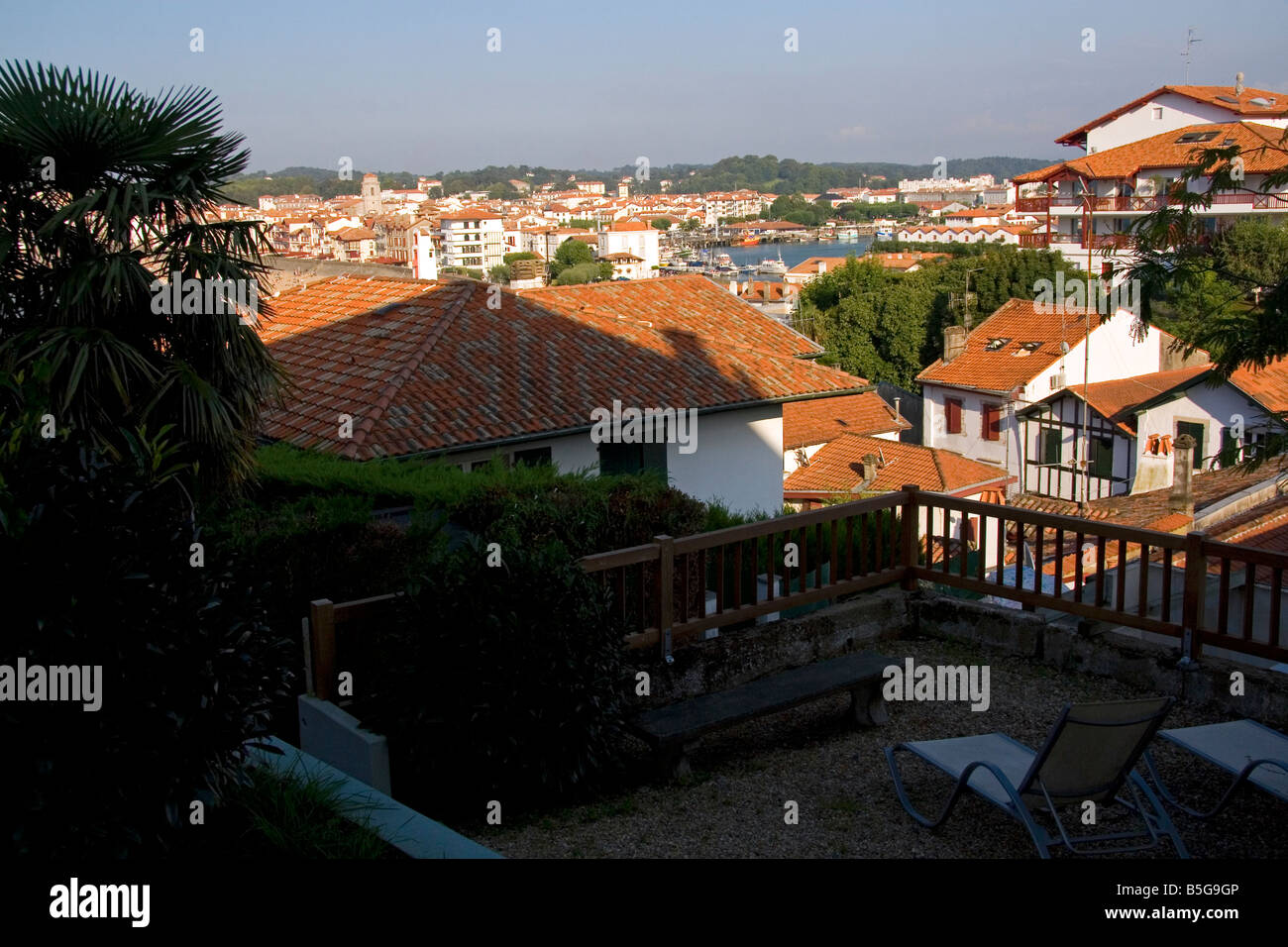 Gemeinde von Saint Jean de Luz Pyrenäen Atlantiques französischen baskischen Land Südwest-Frankreich Stockfoto