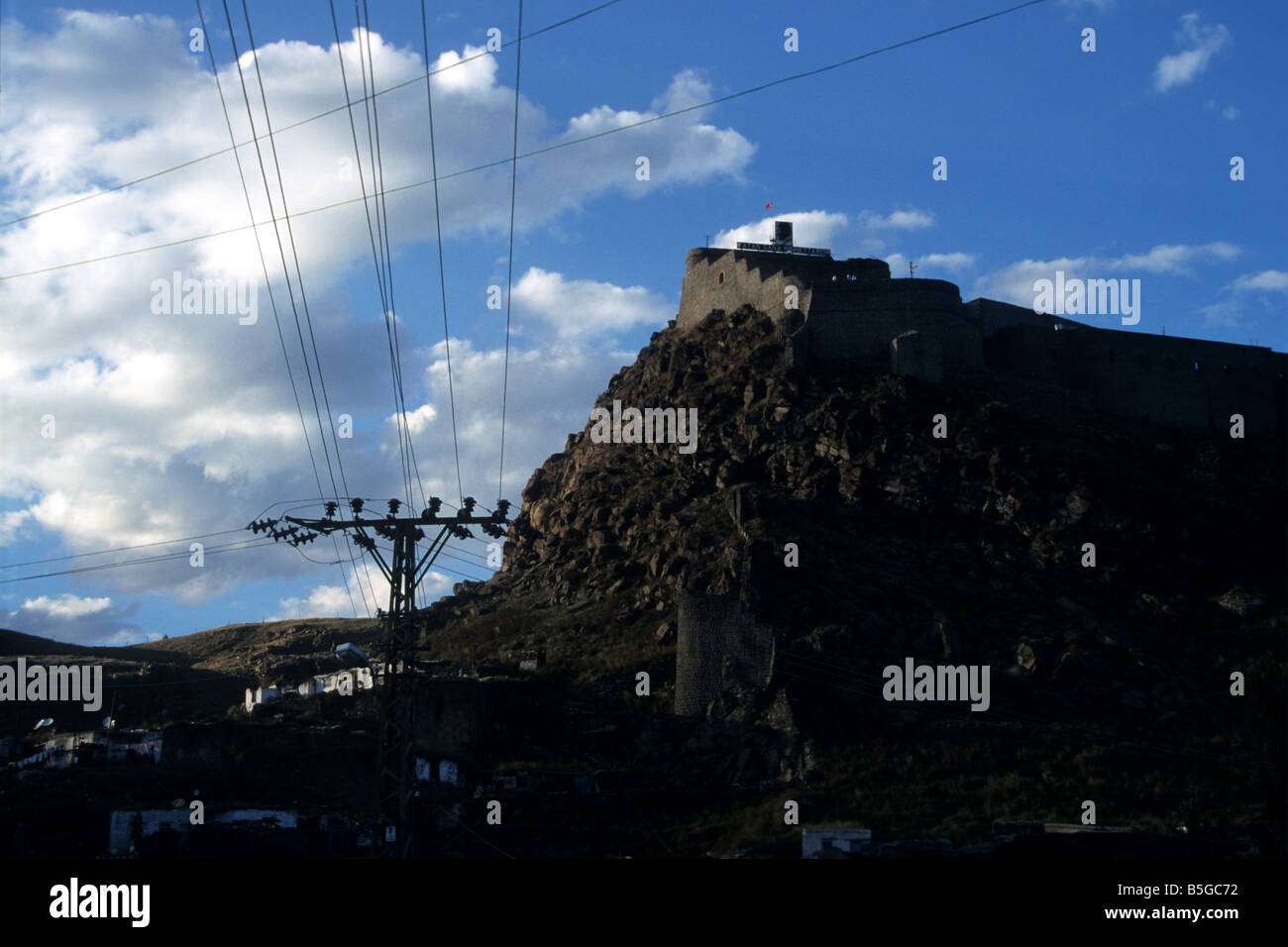 Kars fort Stockfoto