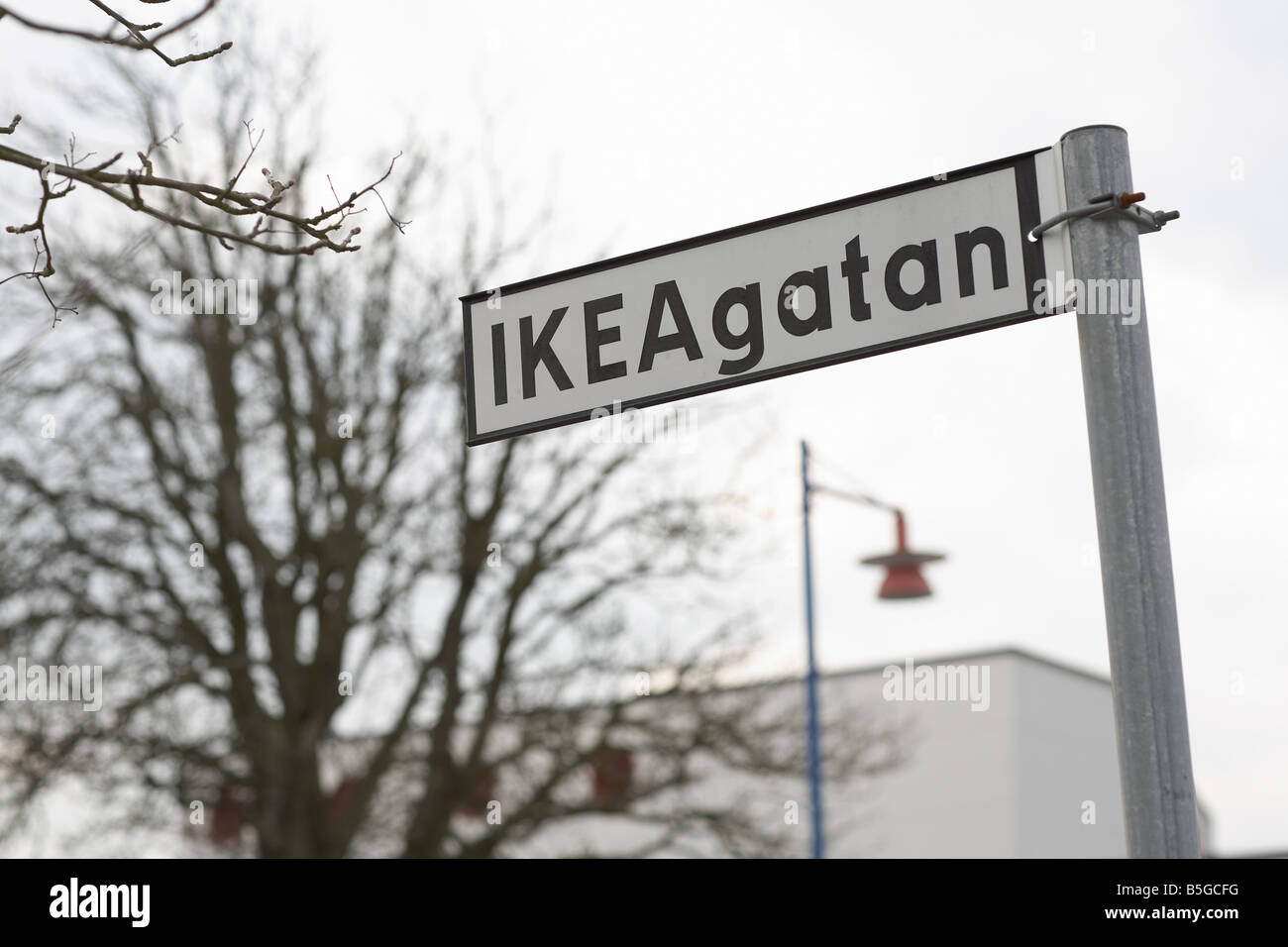 Der Hauptsitz der IKEA in Älmhult, Schweden Stockfoto