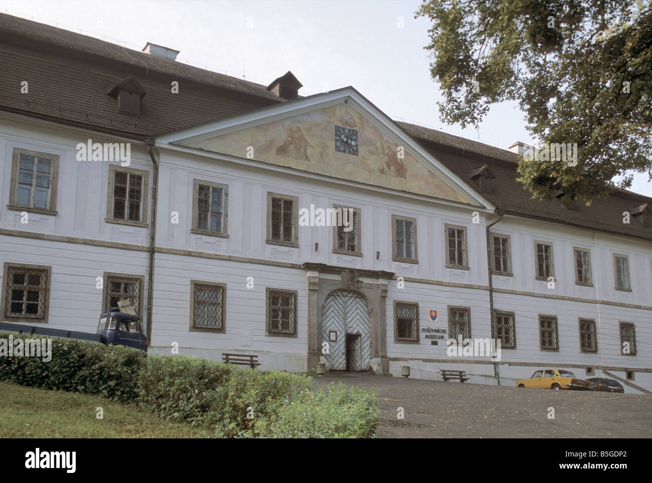 Antol Palast von Ferdinand Saxcobourg Gotta, Jagdmuseum, Svätý Anton (St. Anton) Village in der Nähe von Banská Stiavnica, Slowakei Stockfoto