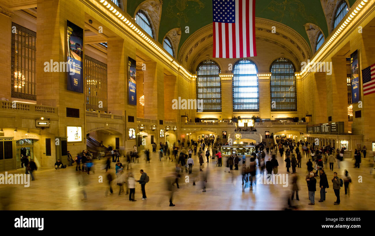 Bahnhof Grand central Station, New York, New York, Usa, Amerika Stockfoto