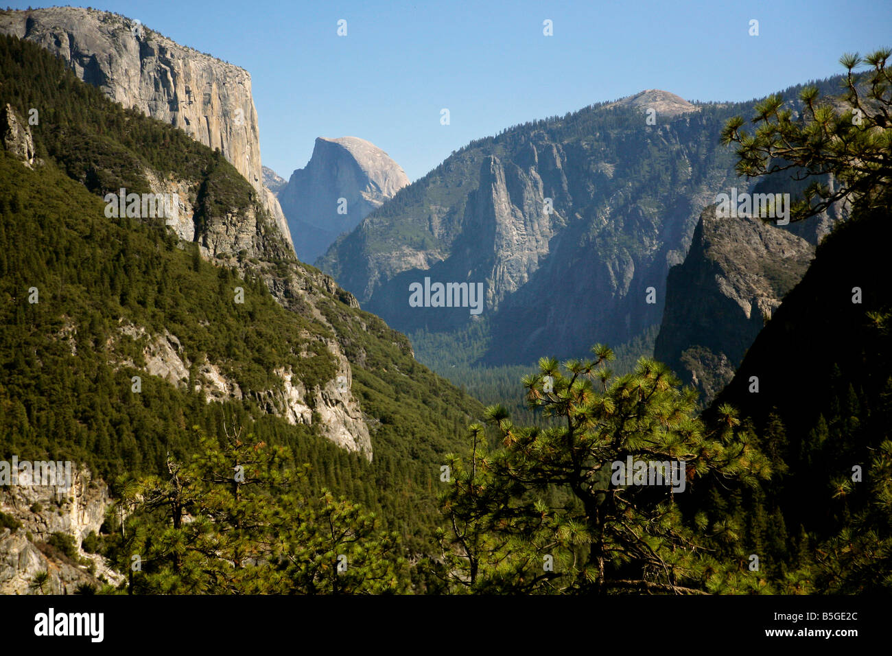 Yosemite-Nationalpark in Kalifornien Stockfoto