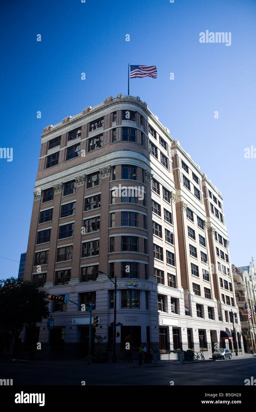 Driskill Hotel in Austin Texas, Innenstadt Stockfoto