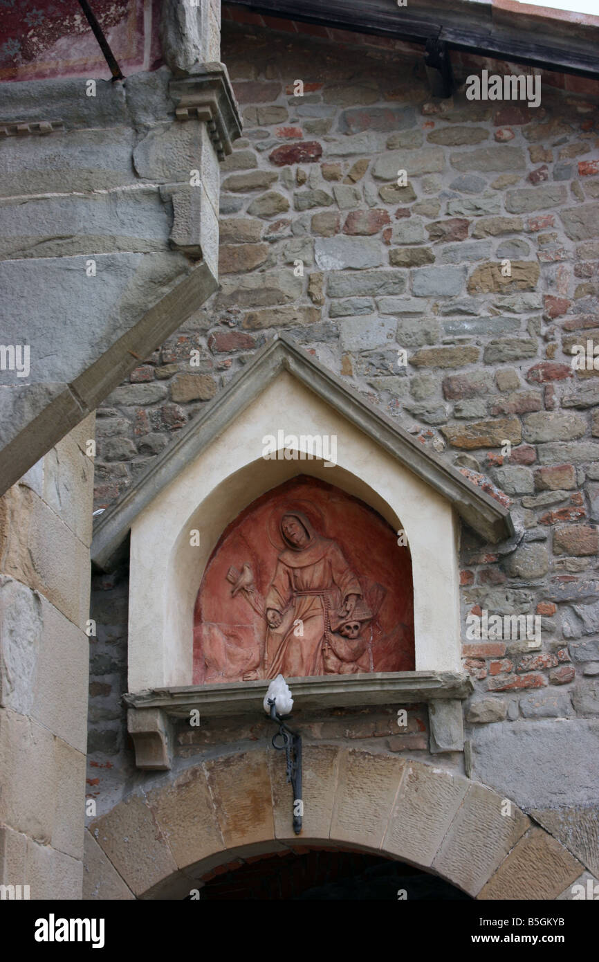 Kloster von San Francesco, Fiesole, Toskana Stockfoto