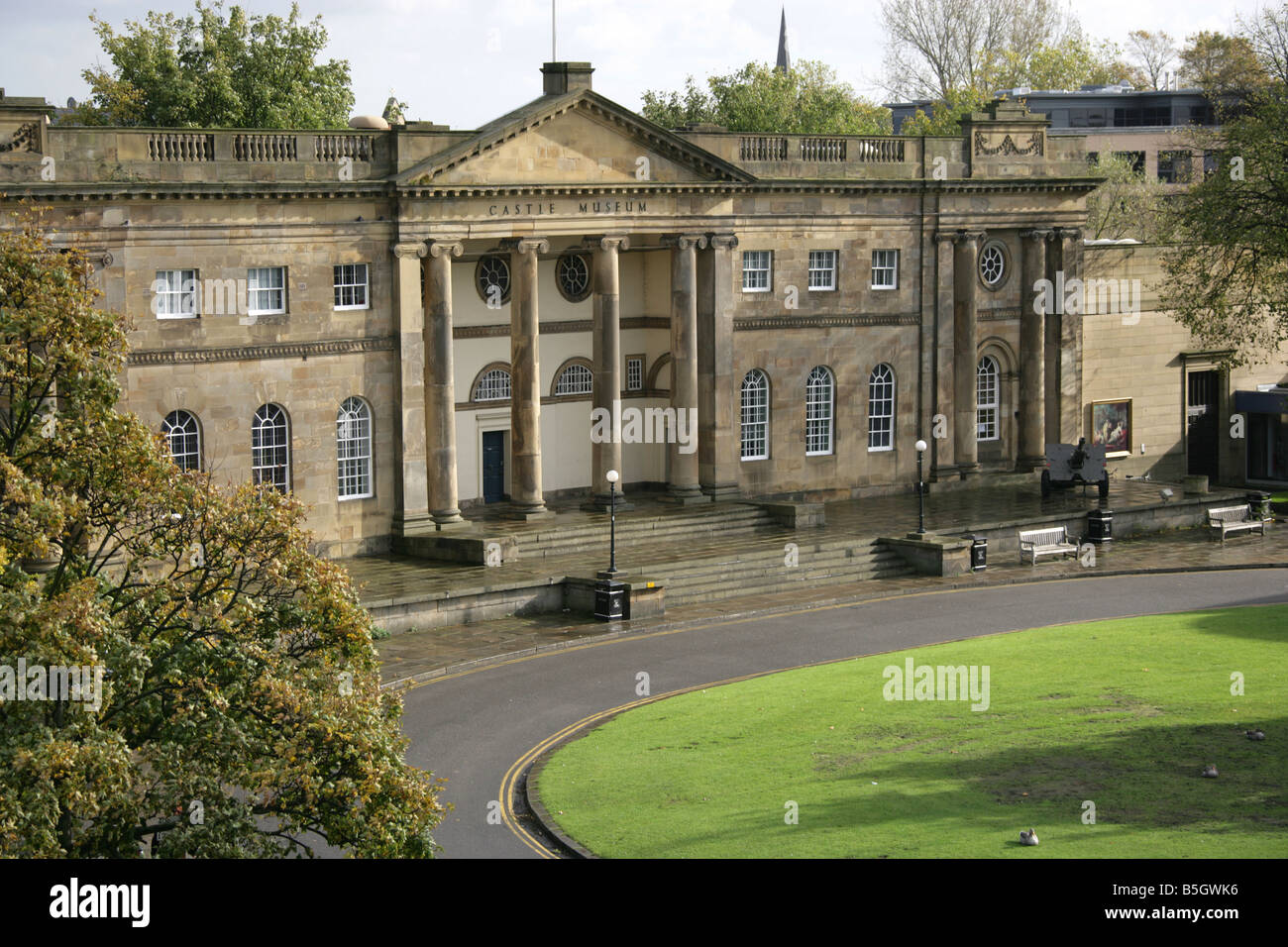 City of York, England. Gegründet von Dr. John Kirk, ist auf der Website von der Burganlage York York Castle Museum gebaut. Stockfoto