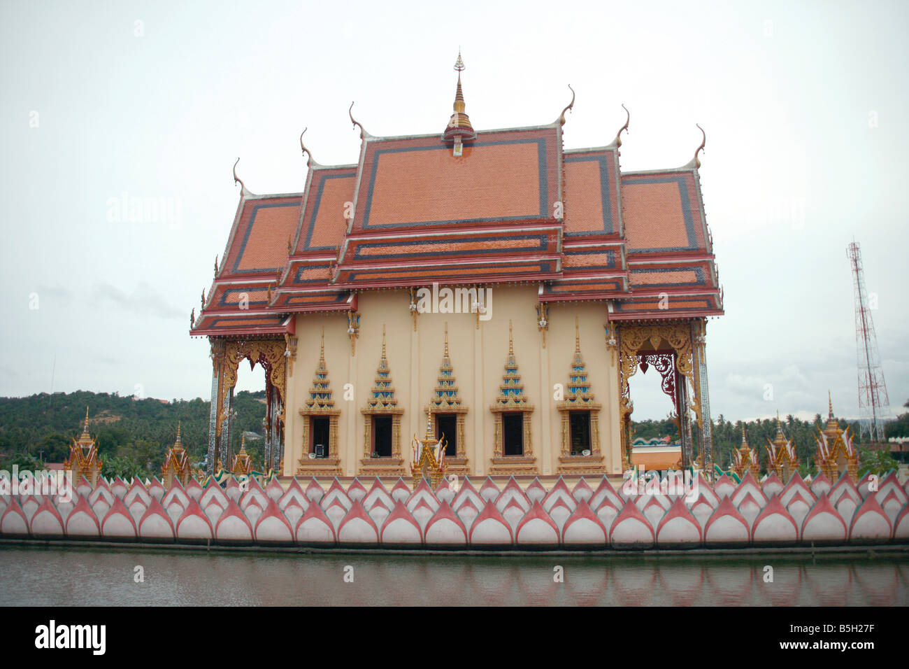 Wat Pai Laem Tempel in Samui Insel thailand Stockfoto