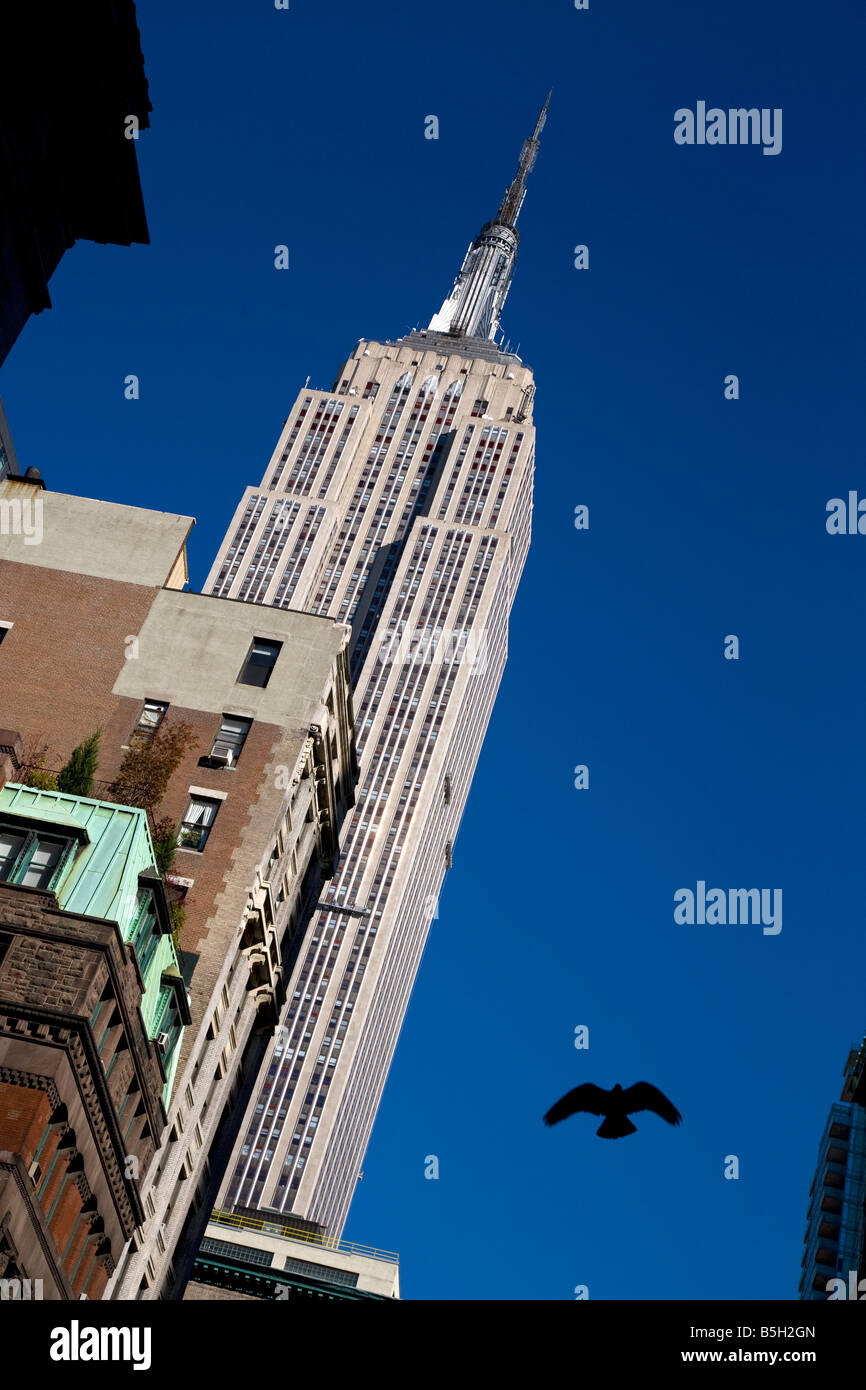 Empire State building, New York, New York, Usa, Vereinigte Staaten. Stockfoto
