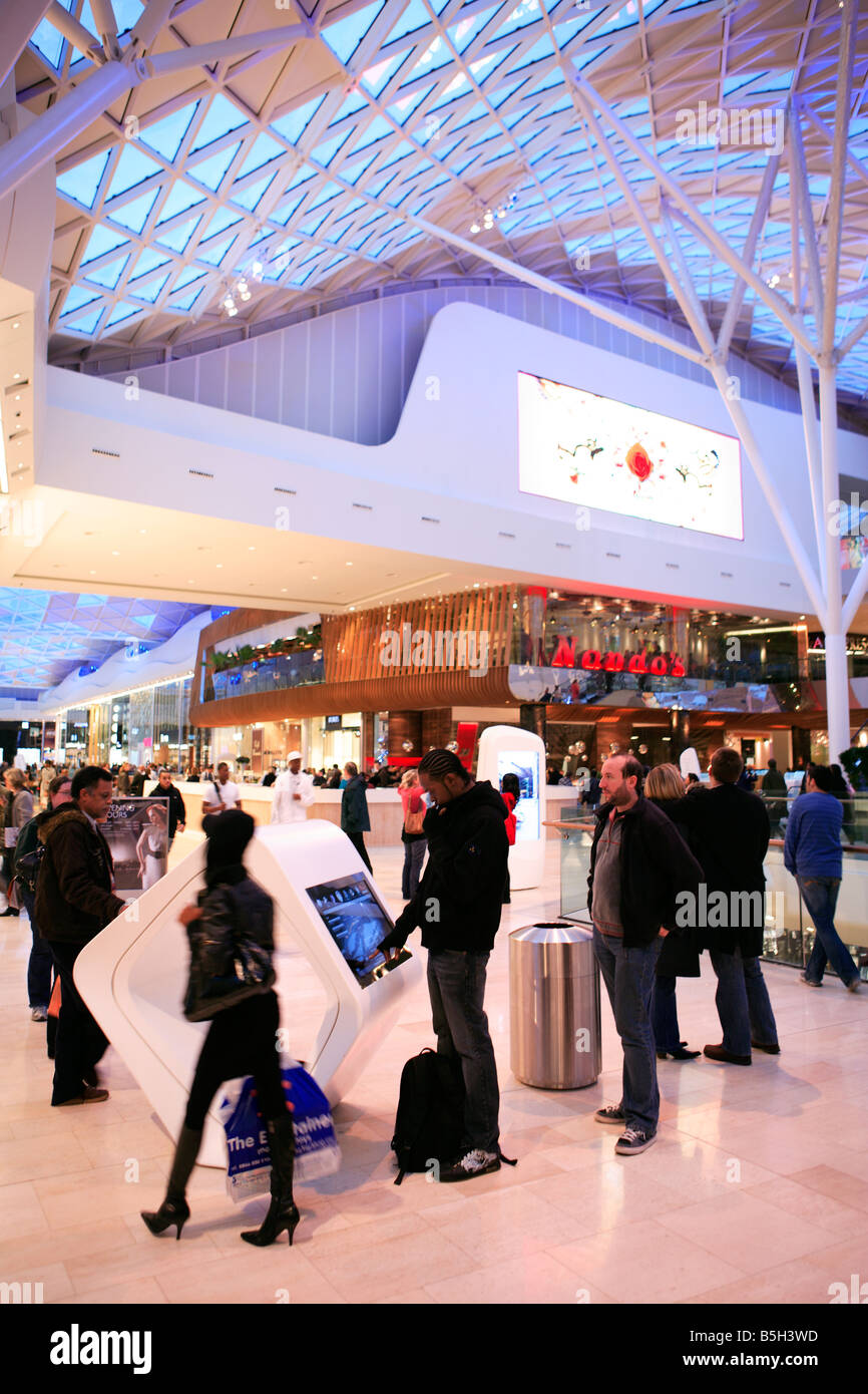 Vereinigtes Königreich West London weiße Stadt das neue Einkaufszentrum westfield Stockfoto