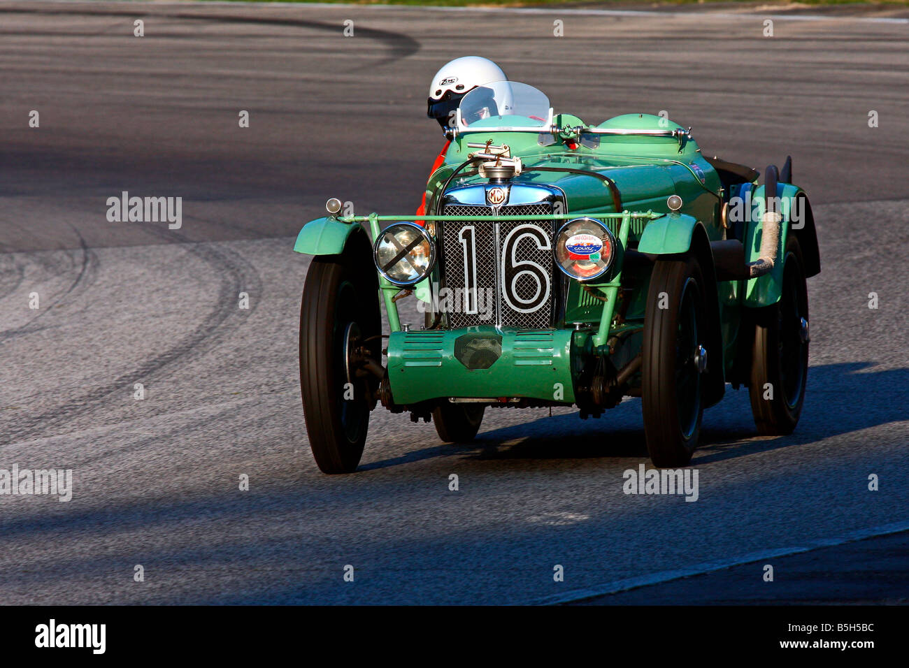 Elkhart Lake Vintage Festival 2008 Road America Wisconsin Stockfoto